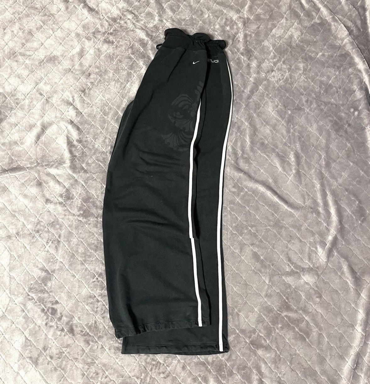Nike × Vintage Vintage 00s Nike Rick Owens Style Sweatpants Size US 36 / EU 52 - 2 Thumbnail