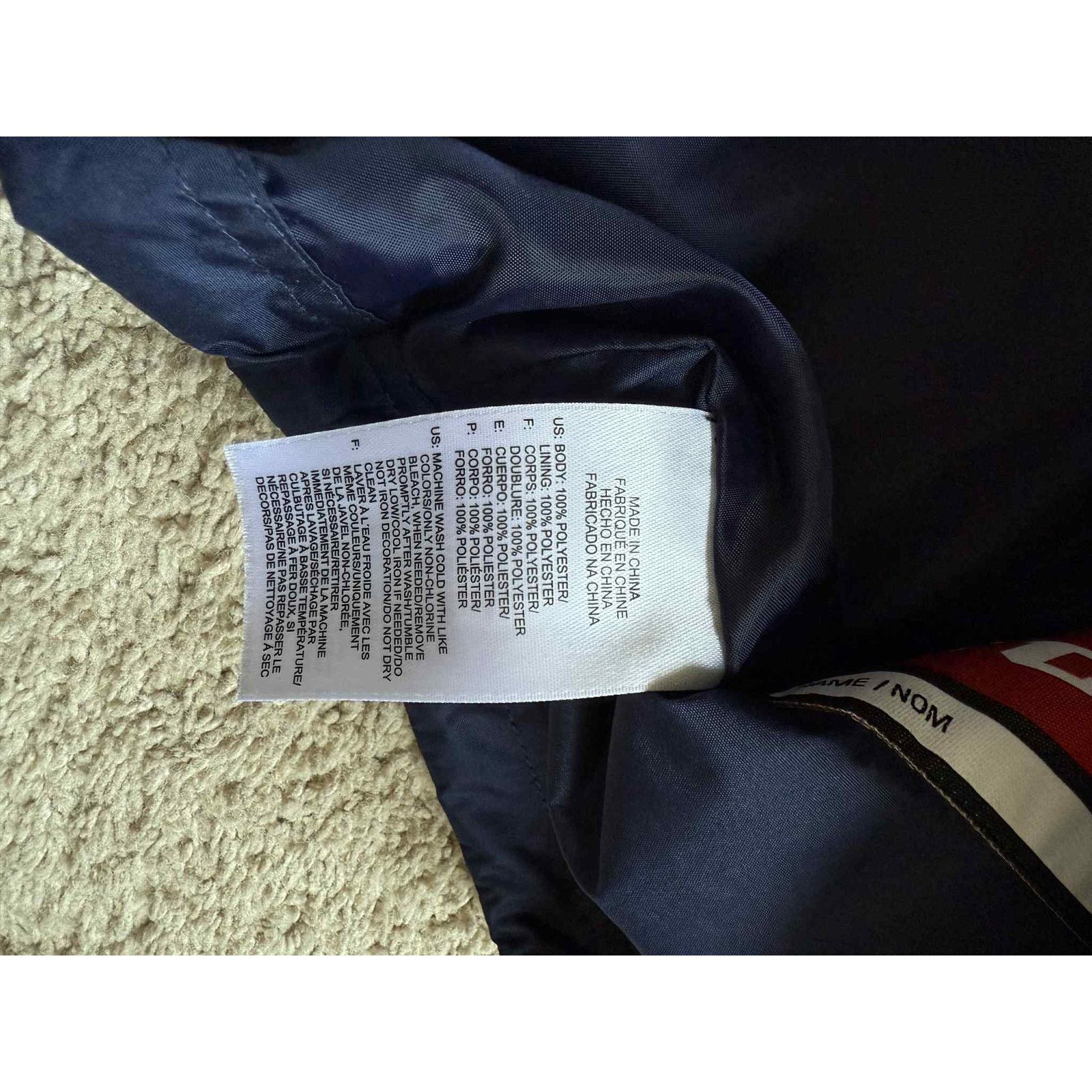 Ccm CCM USA Hockey Long Sleeve Full Zip Windbreaker Jacket M Size US M / EU 48-50 / 2 - 9 Thumbnail