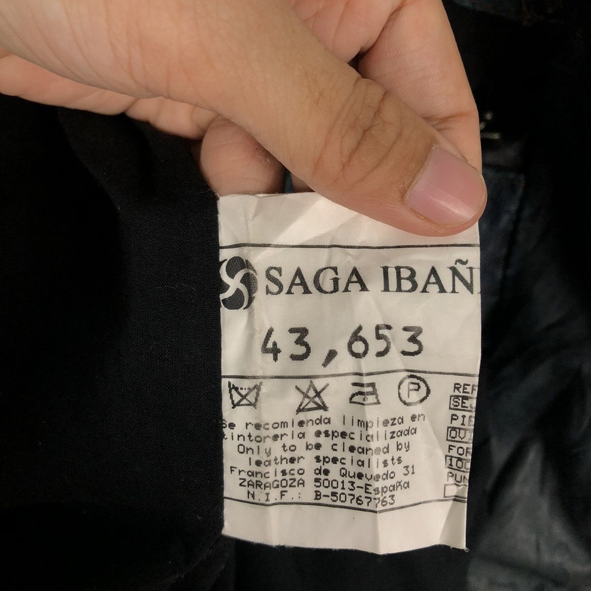 Japanese Brand 🔥IF SIX WAS NINE DESIGN LEATHER BIKER JACKET SAGA IBANEZ Size US S / EU 44-46 / 1 - 20 Thumbnail