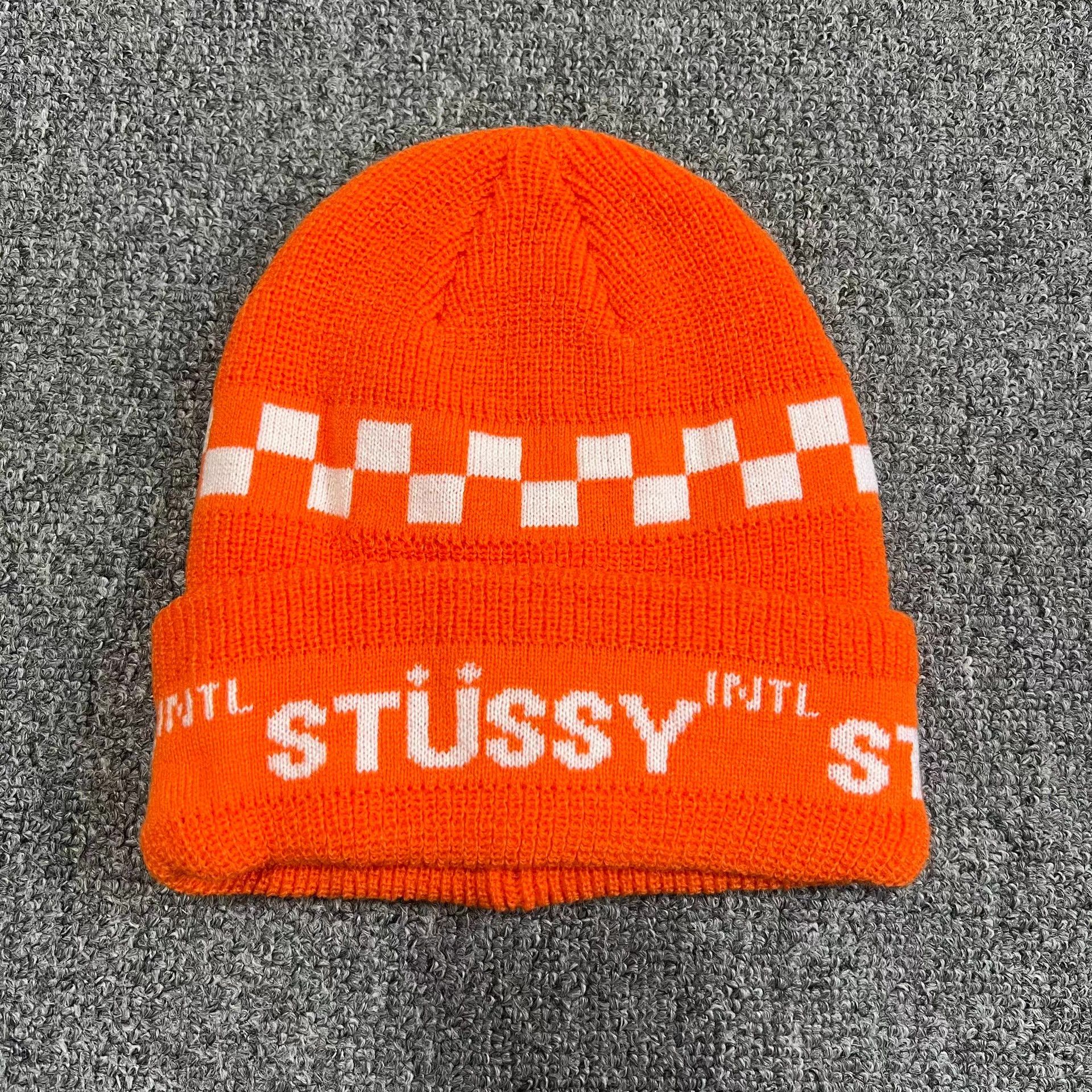Stussy Stussy Checkerboard Logo Knit Beanie Q7 Size ONE SIZE - 6 Thumbnail