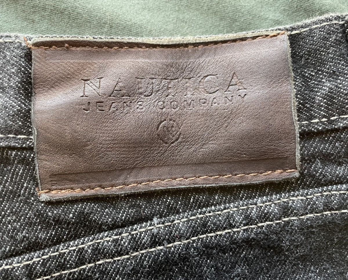 Nautica × Vintage VINTAGE NAUTICA BLACK DENIM JEAN SHORTS JORTS 36x10 NI-3190 Size US 36 / EU 52 - 16 Thumbnail