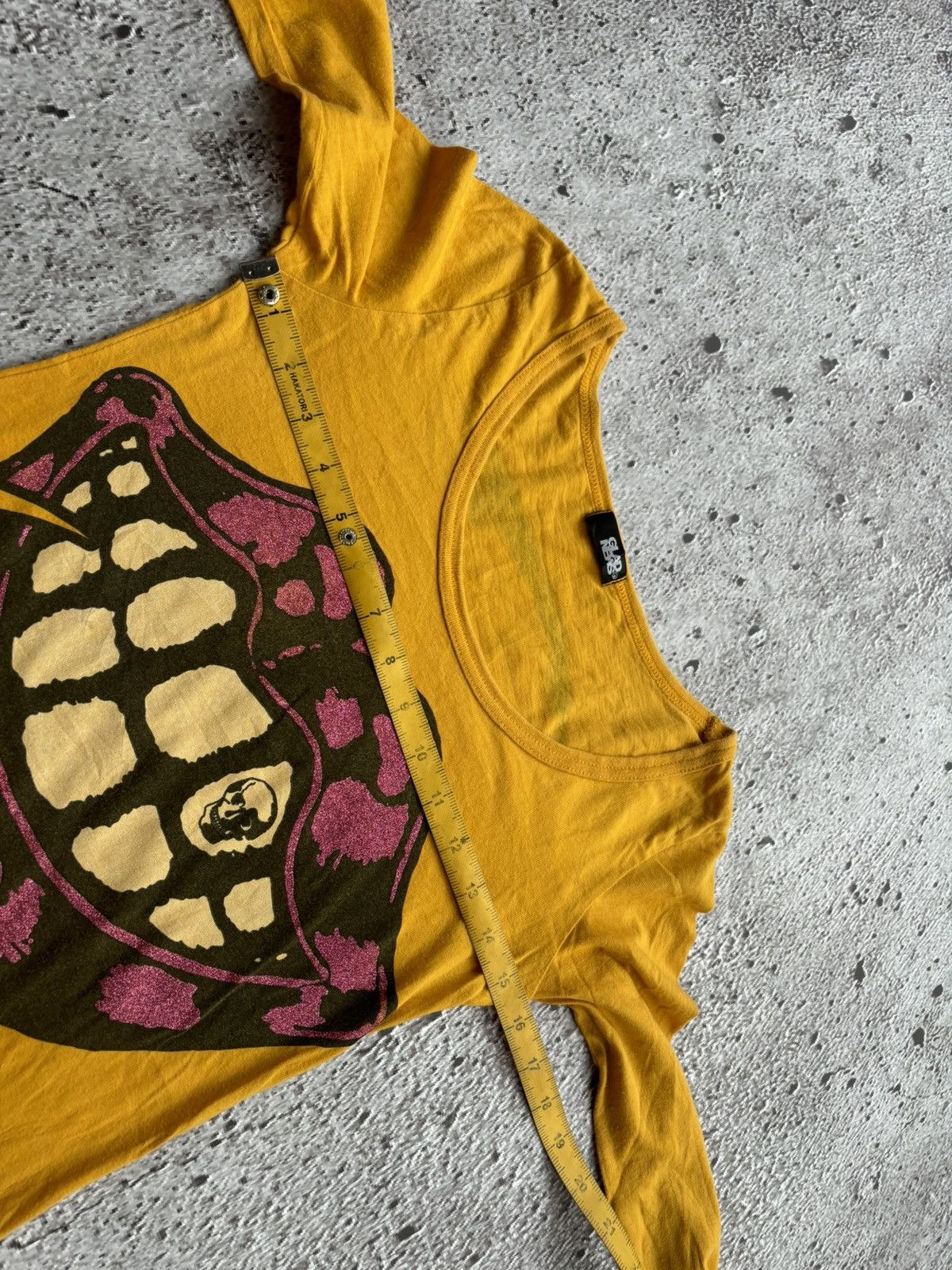 Hysteric Glamour Y2k Glad News Skull Longsleeve Size M / US 6-8 / IT 42-44 - 9 Thumbnail