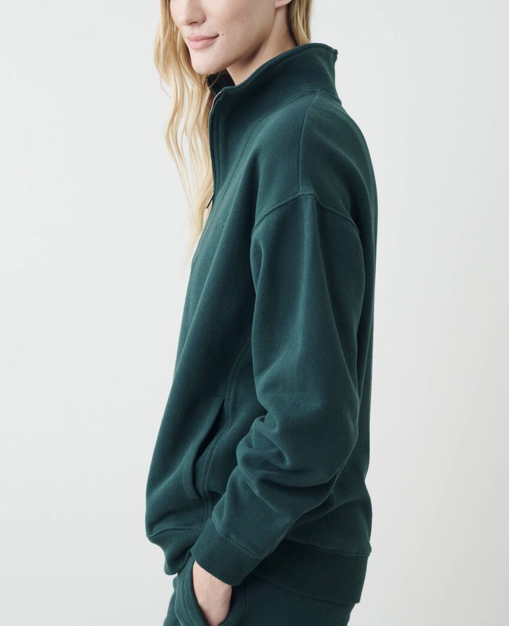 Roots ROOTS Half Zip Stein Gender Free - Green Shadow Size US L / EU 52-54 / 3 - 6 Thumbnail