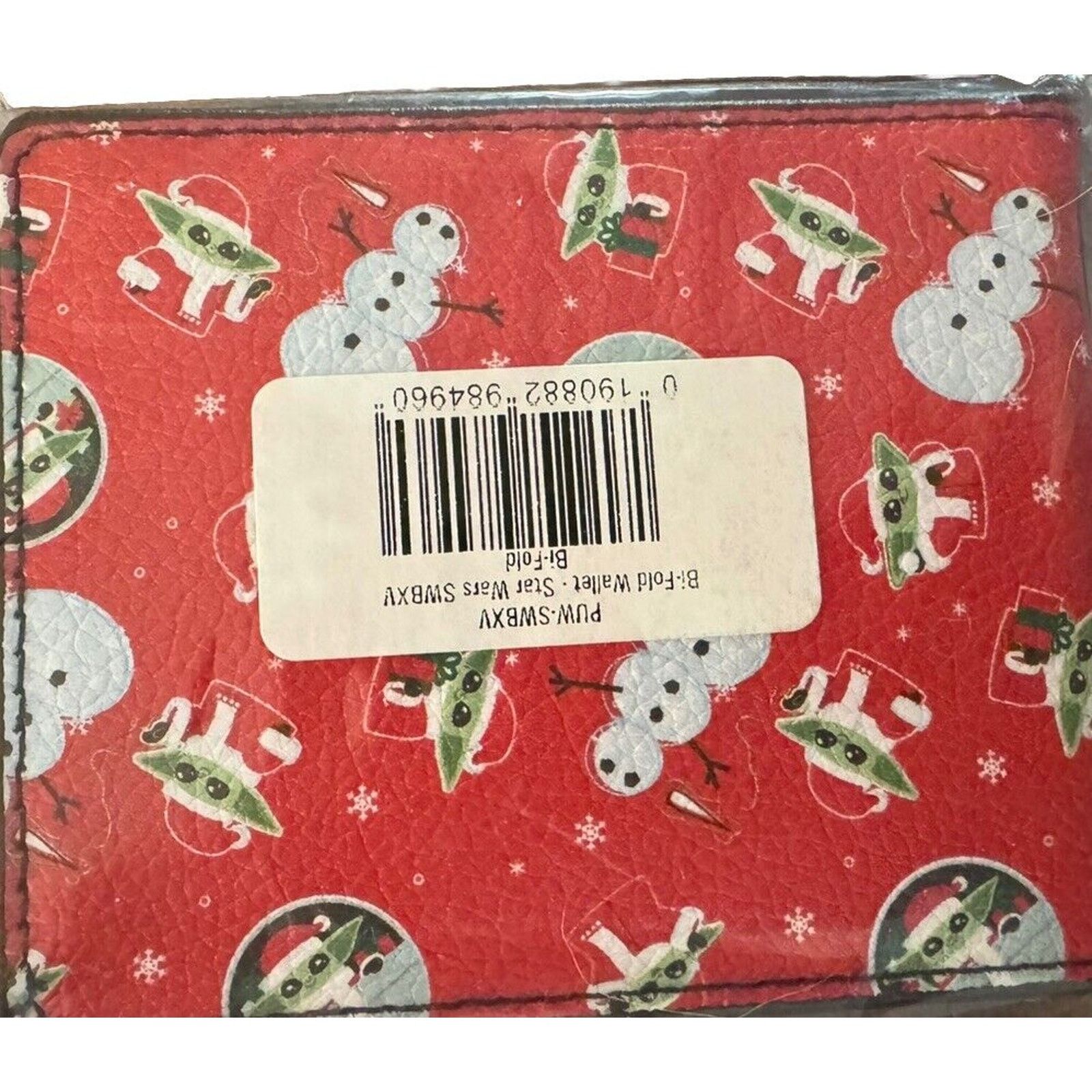 The Unbranded Brand New In Box Buckle-Down Men's Bi-fold Wallet Baby Yoda Design Size ONE SIZE - 2 Thumbnail