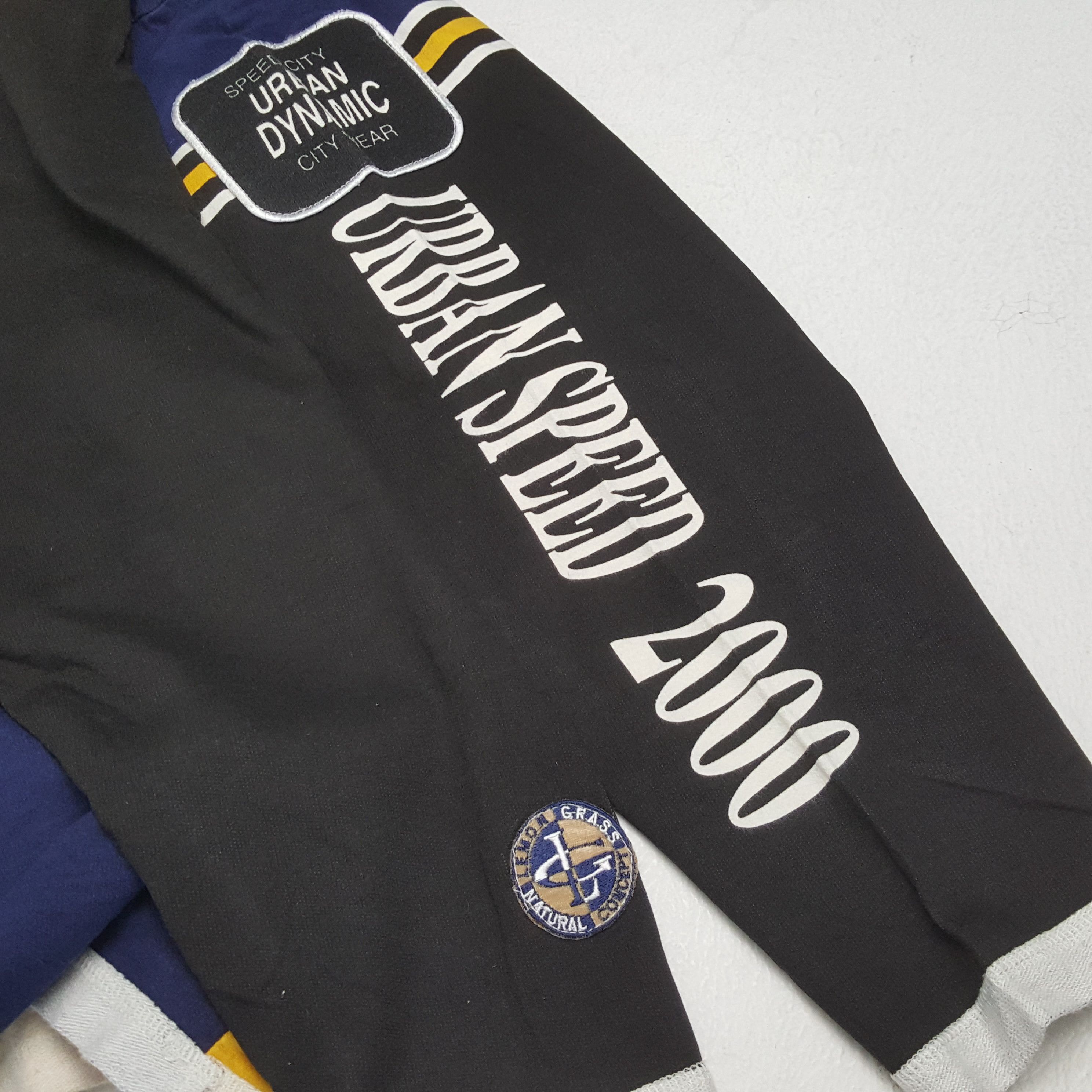 Vintage Vintage LEMON GRASS American Streetwear Racing Sweatshirt Size US XL / EU 56 / 4 - 6 Thumbnail