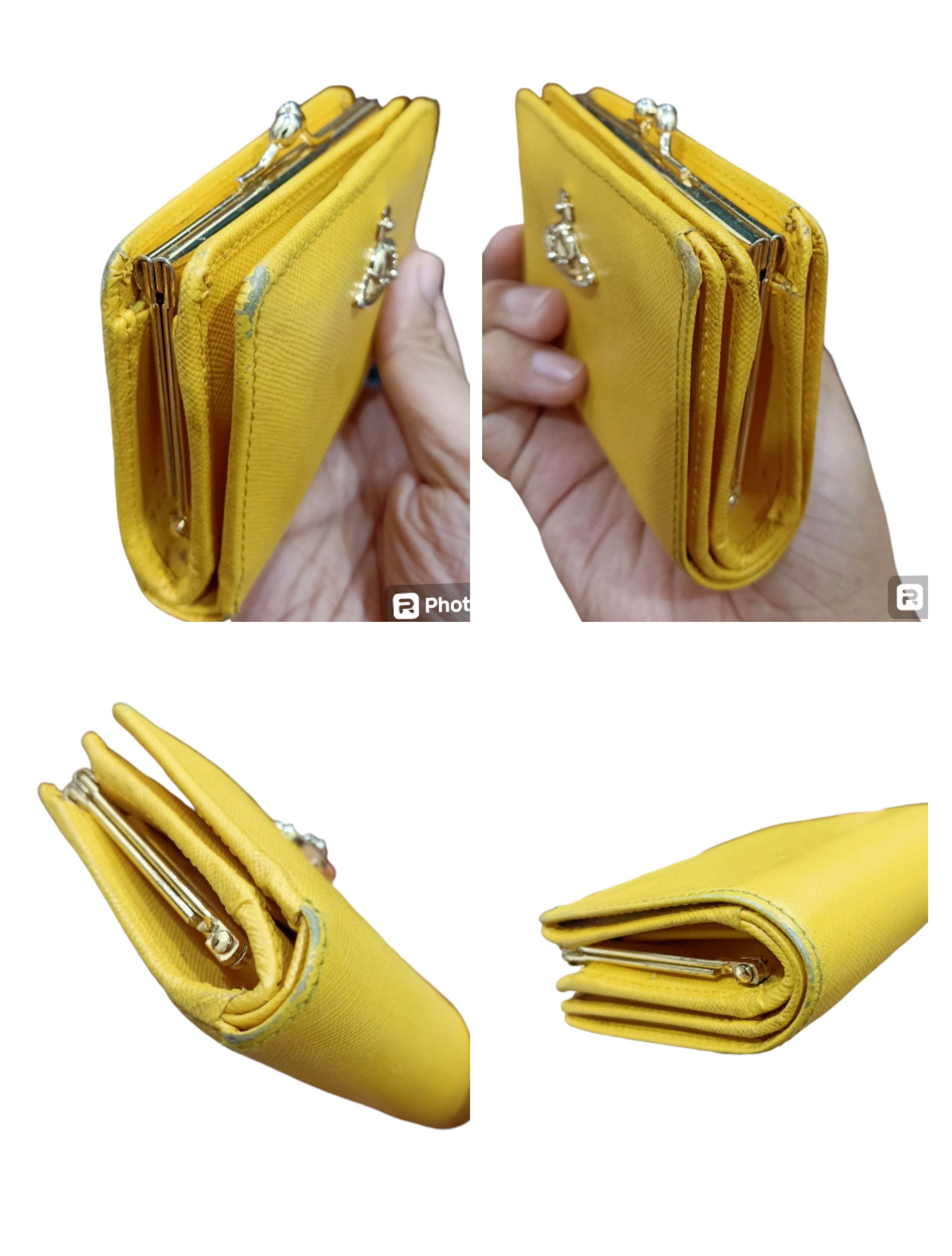 Leather × Vivienne Westwood Vivienne Westwood Leather Wallet Purse Size ONE SIZE - 9 Thumbnail