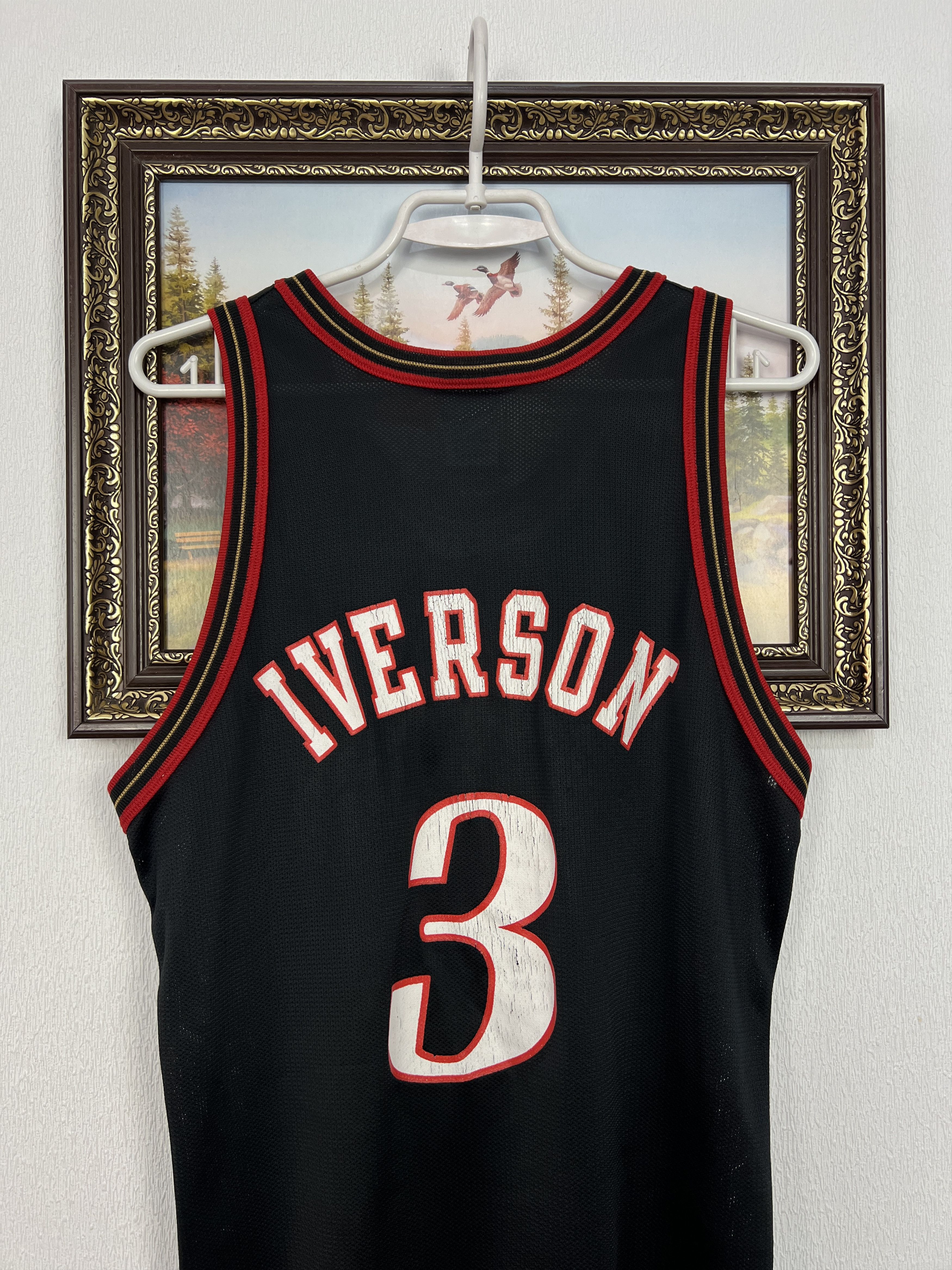 Champion Vintage 76ers Philadelphia Sixers Allen Iverson NBA Jersey Size US M / EU 48-50 / 2 - 8 Thumbnail