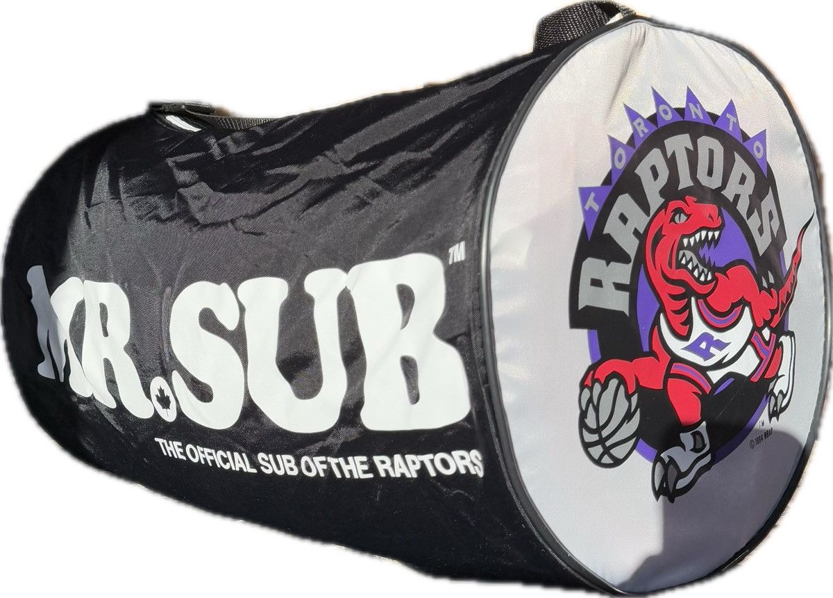 Vintage 1994 Toronto Raptors Duffle Bag Size ONE SIZE - 5 Thumbnail