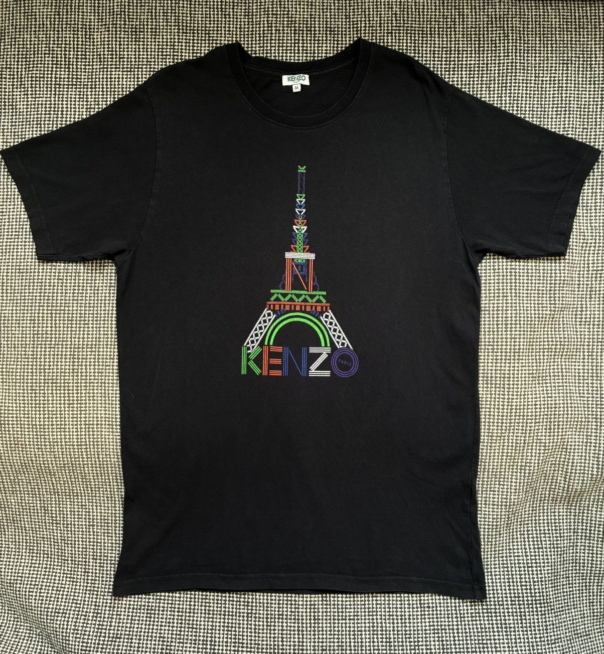 Kenzo Kenzo Paris Eiffel Tower Tee Size US M / EU 48-50 / 2 - 2 Thumbnail