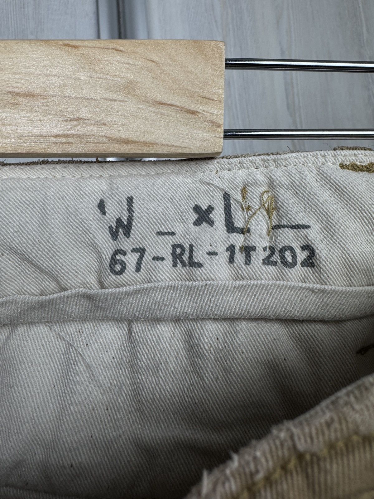 Polo Ralph Lauren Polo Ralph Lauren 67-RL-1T202 Distressed Military Chinos Size US 33 - 15 Thumbnail