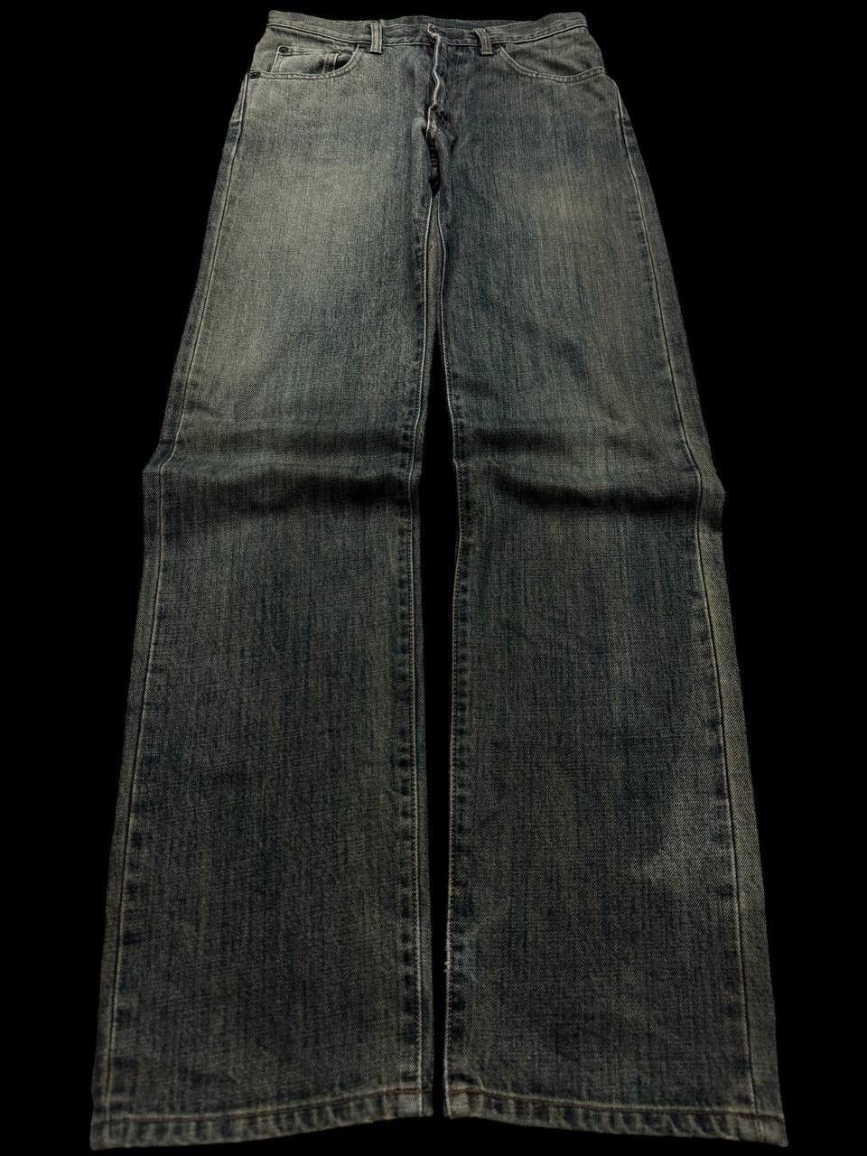 If Six Was Nine VINTAGE GOLD RUSH FADE RUSTY WIDE DARK JEANS JAPAN Size US 28 / EU 44 - 1 Thumbnail