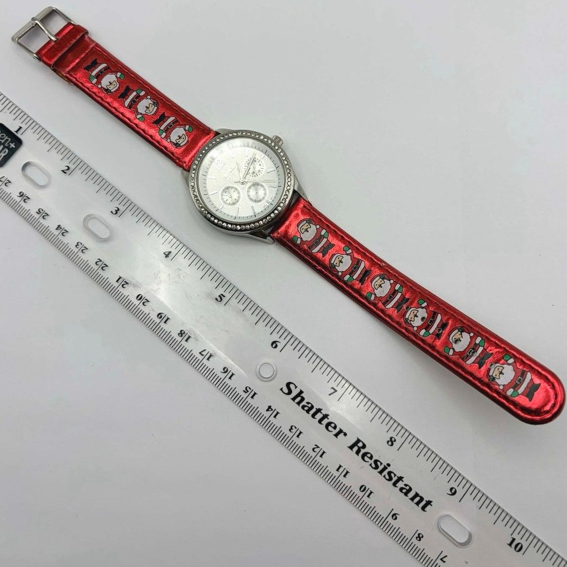 Other Silver & Red Santa Bongo Men’s Watch Size ONE SIZE - 4 Thumbnail