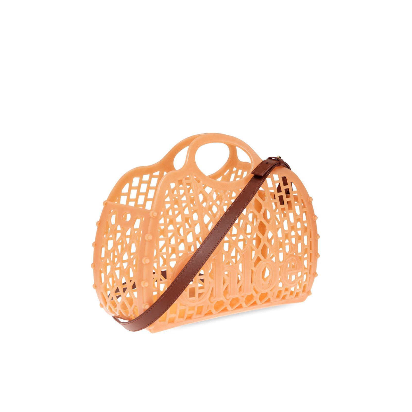 Chloe Chloe Cage Orange Shoulder Bag New & Authentic Size ONE SIZE - 3 Thumbnail