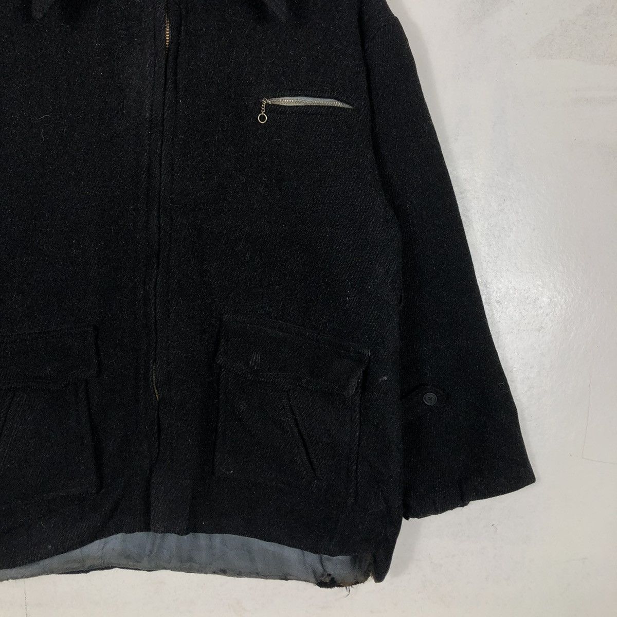 Japanese Brand × Vintage 📌VINTAGE WOOL CHORE JACKET DETROIT CROWN DIAMOND USA Size US M / EU 48-50 / 2 - 7 Thumbnail