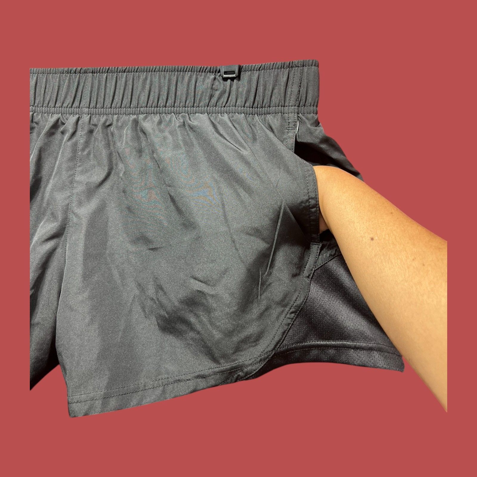 Athletic Works Athletic Works - Women's Running Short - Black - Extra Large Size 38" / US 16 / IT 52 - 16 Thumbnail