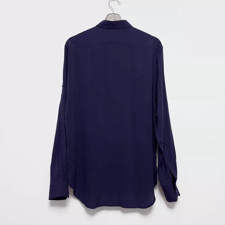 Yohji Yamamoto Yohji Yamamoto Yohji Yamamoto Silk Shirt with Pocket Detai Size US M / EU 48-50 / 2 - 2 Thumbnail