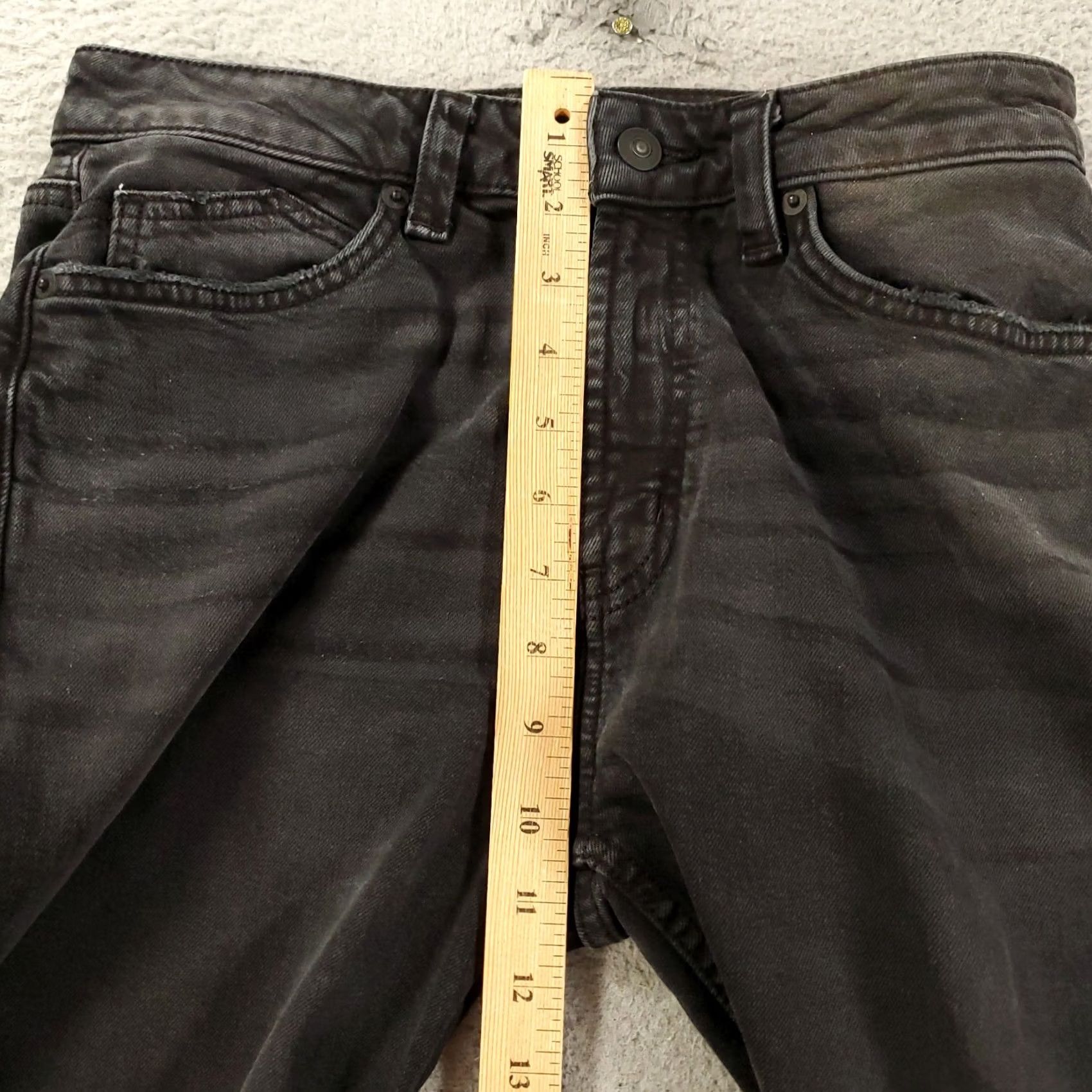 Vintage We the Free CRVY Jeans Womens 27 Black Denim Flare Boot Boho Jeans Spring Fall Summer Winter 5-Pocket Womens Mens Girls Size 27" / US 4 / IT 40 - 3 Thumbnail