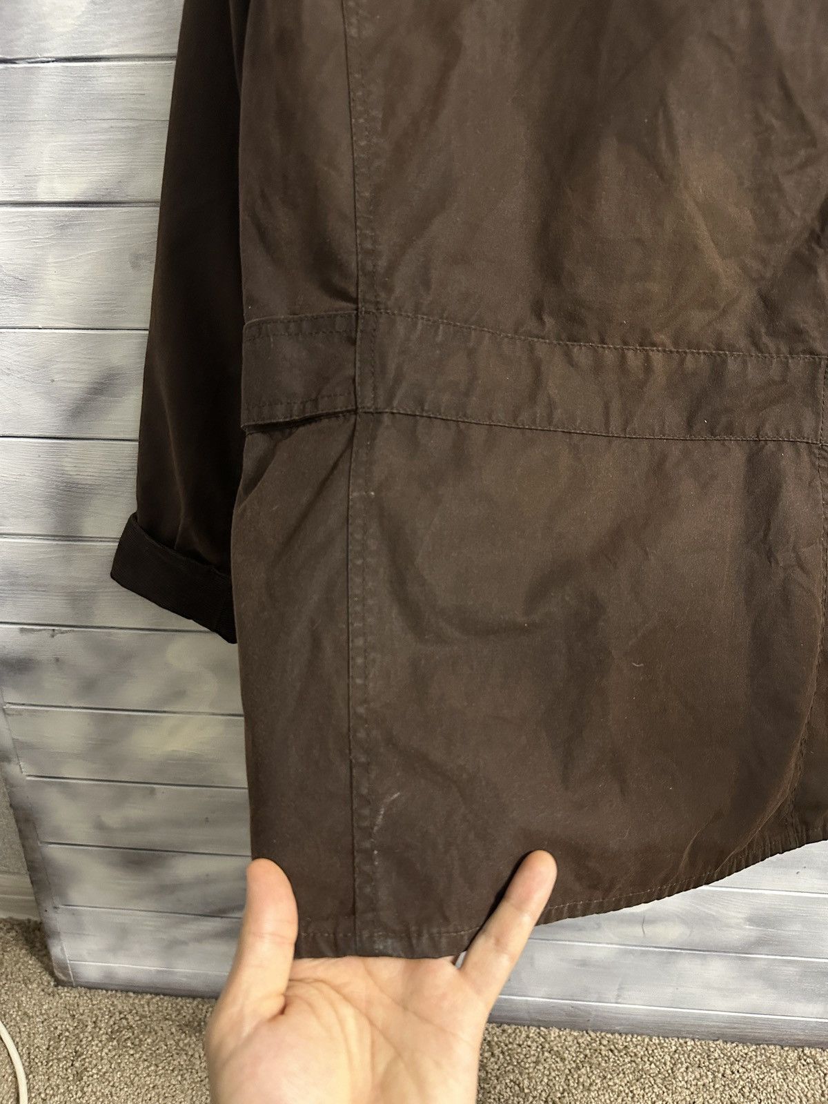 Barbour Rare Luxury Jacket Barbour 100% Waxed Cotton England Size M / US 6-8 / IT 42-44 - 8 Thumbnail