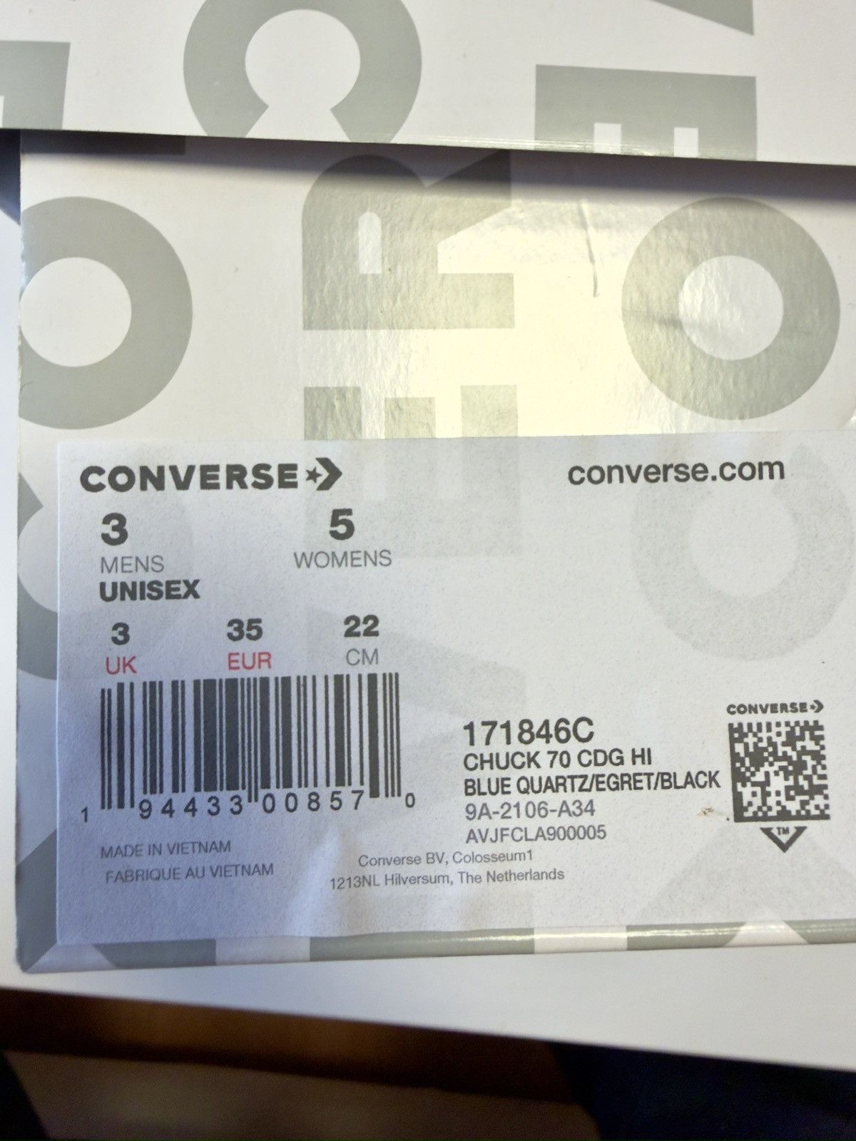 Comme des Garcons PLAY × Converse Converse x CDG Size US 4 / IT 34 - 8 Thumbnail