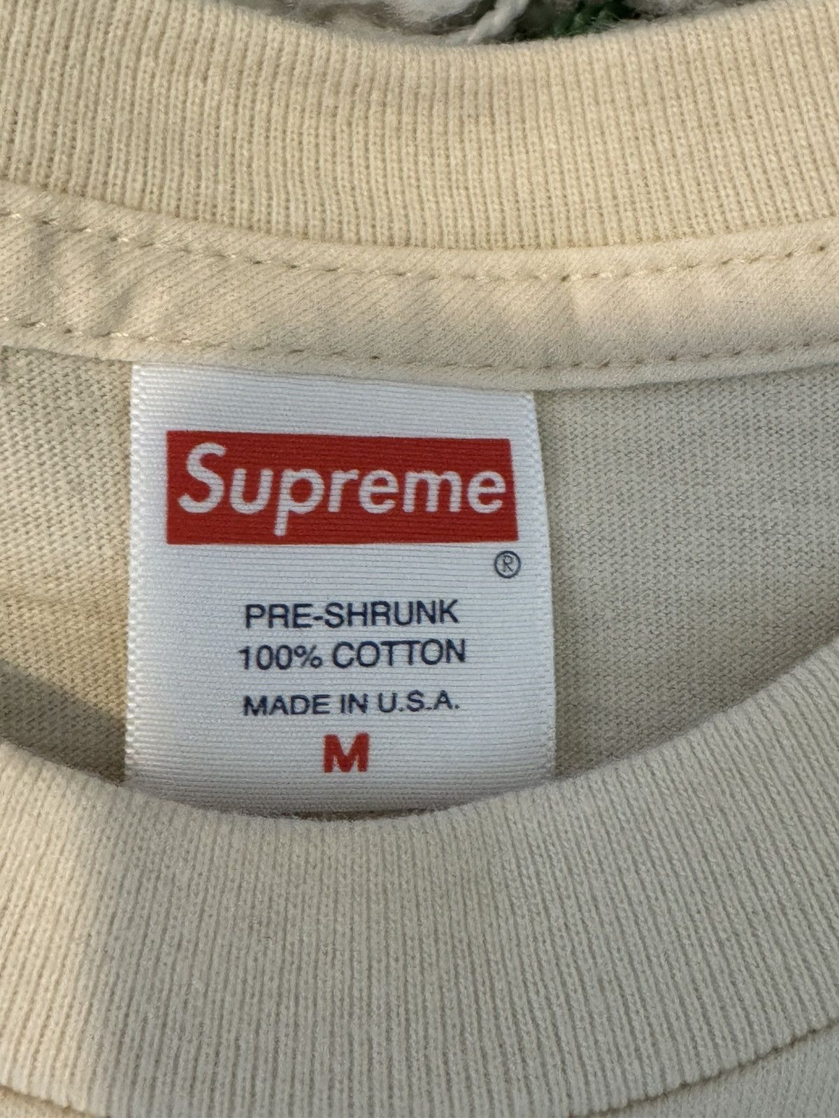 Supreme Supreme Banner Tee Size US M / EU 48-50 / 2 - 3 Thumbnail