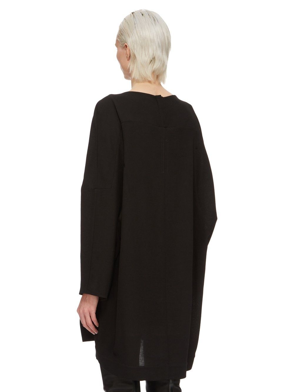 Rick Owens o1y0126 Mini Dress in Black Size M / US 6-8 / IT 42-44 - 4 Thumbnail