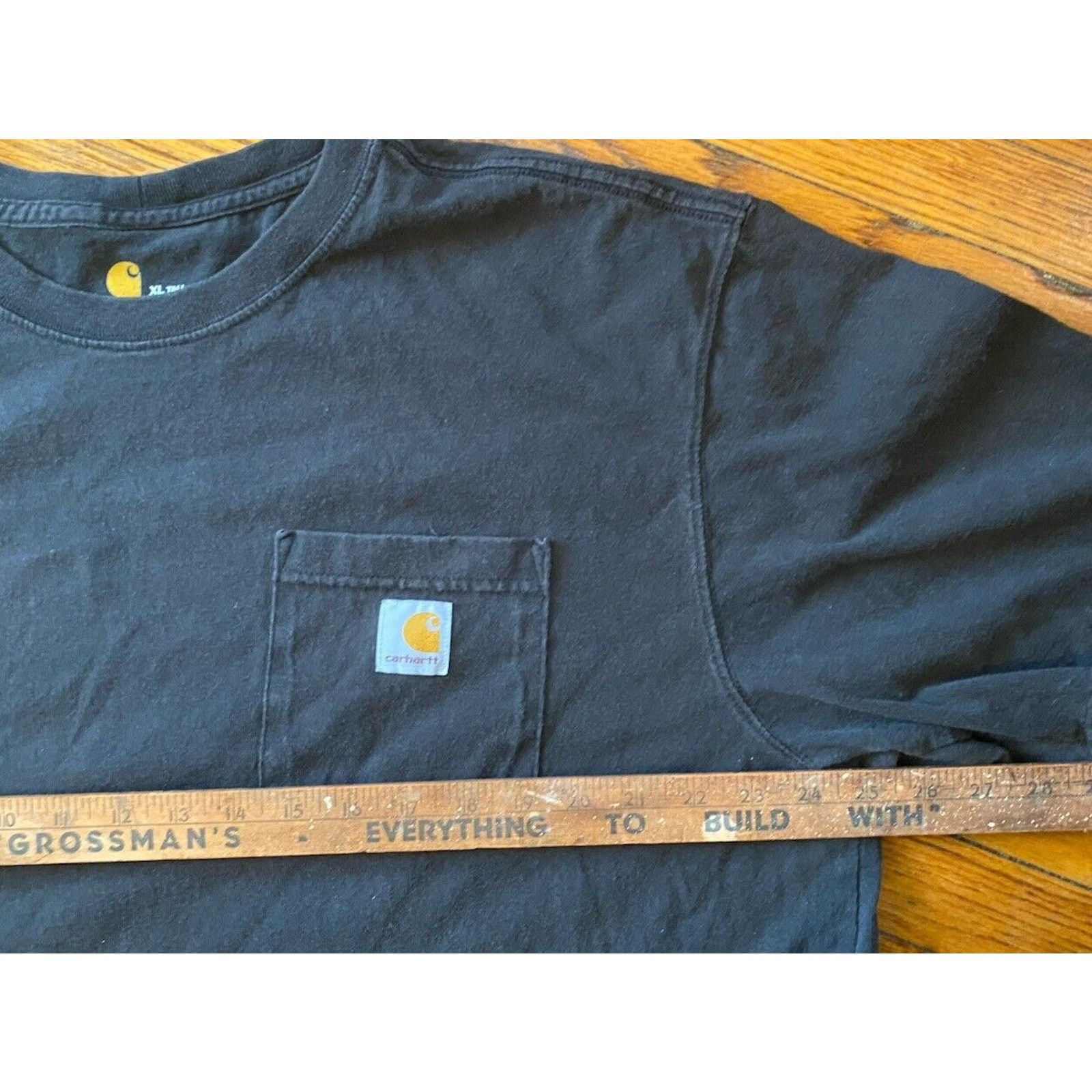 Carhartt Carhartt Heavy T Shirt Mens Original Fit XL Tall Black Size US XL / EU 56 / 4 - 6 Thumbnail