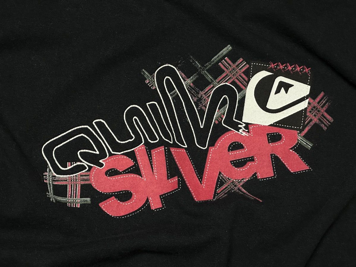 Quiksilver × Vintage Vintage Quiksilver Big Logo Surf T-shirt Size US S / EU 44-46 / 1 - 5 Thumbnail