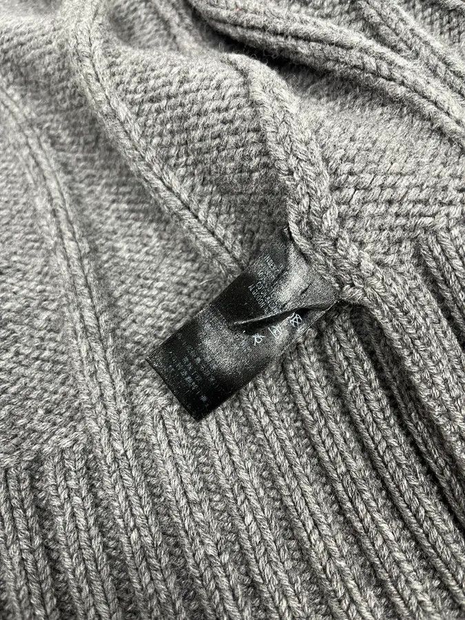Dolce & Gabbana 2010s Dolce & Gabbana Grey Wool Zip-up Hoodie Size US L / EU 52-54 / 3 - 10 Thumbnail