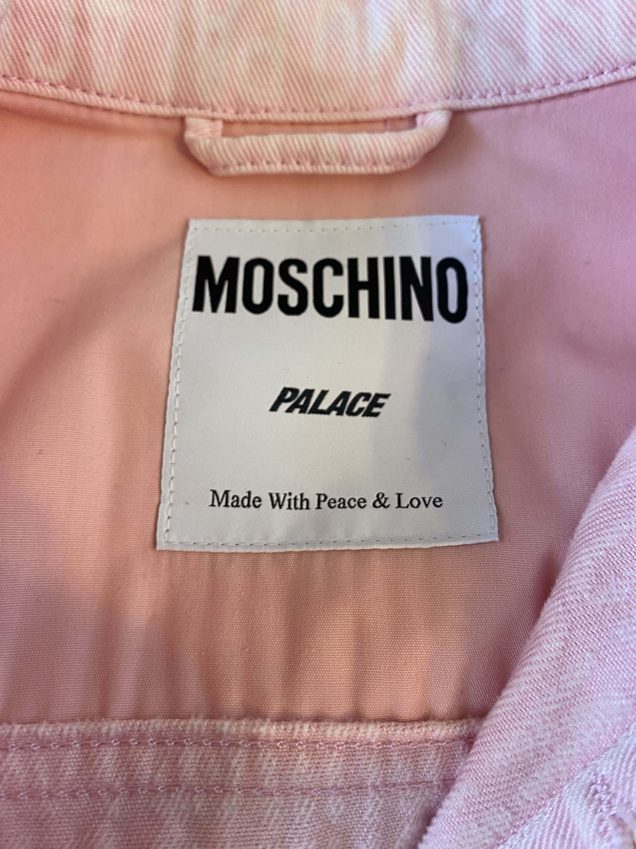 Moschino × Palace PALACE X MOSCHINO DENIM JACKET Size US M / EU 48-50 / 2 - 3 Thumbnail