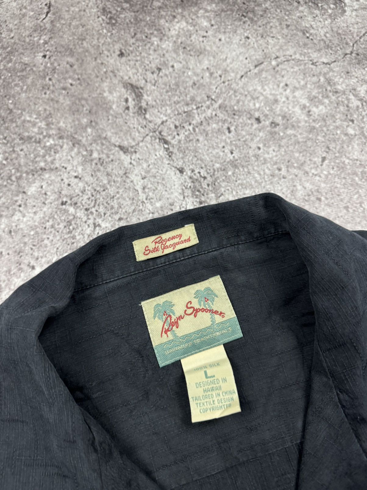 Reyn Spooner Vintage Reyn Spooner Corvette Hawaiian 100% Silk Shirt Fade Size US L / EU 52-54 / 3 - 4 Thumbnail