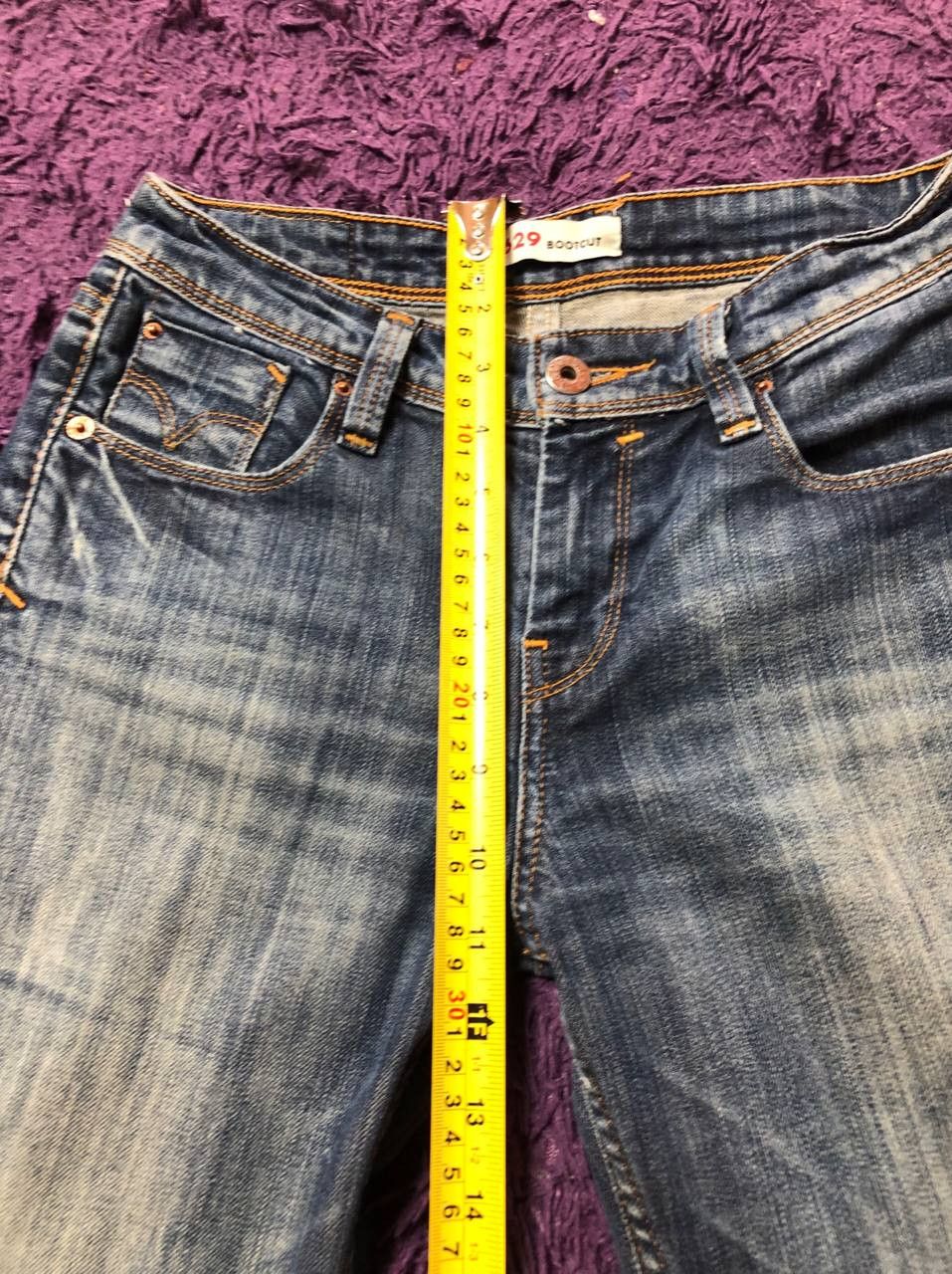 Levi's Levi's 629 Bootcut ashed flared jeans streetwear Size 26" / US 2 / IT 38 - 10 Thumbnail