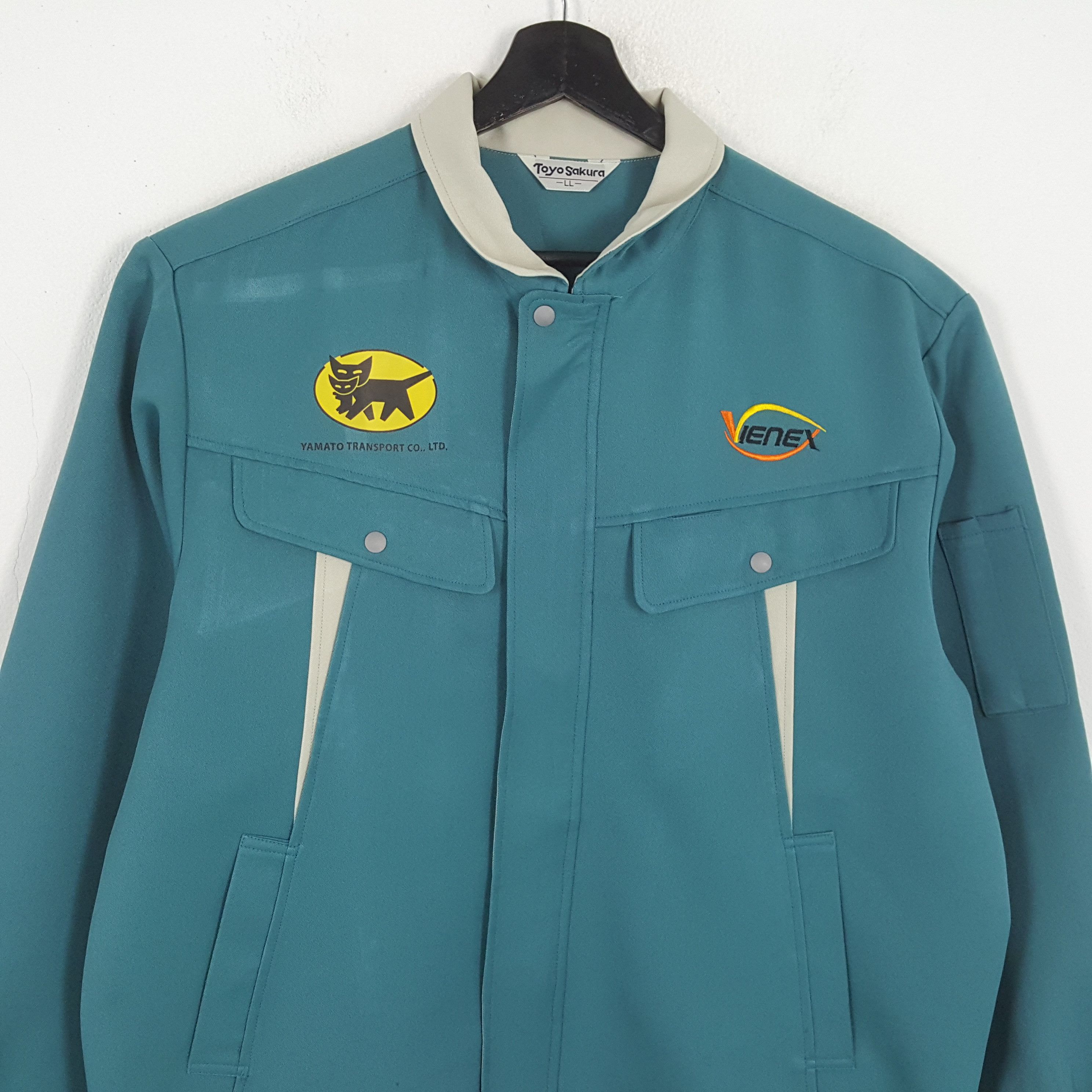 Japanese Brand × Vintage YAMATO TRANSPORT Japanese Workwear Custom Art Jacket Size US M / EU 48-50 / 2 - 4 Thumbnail