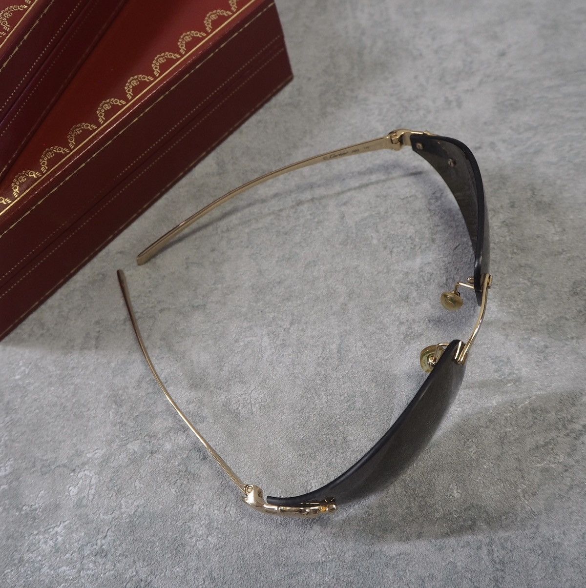 Cartier Cartier Panther gold tone sunglasses Size ONE SIZE - 16 Thumbnail