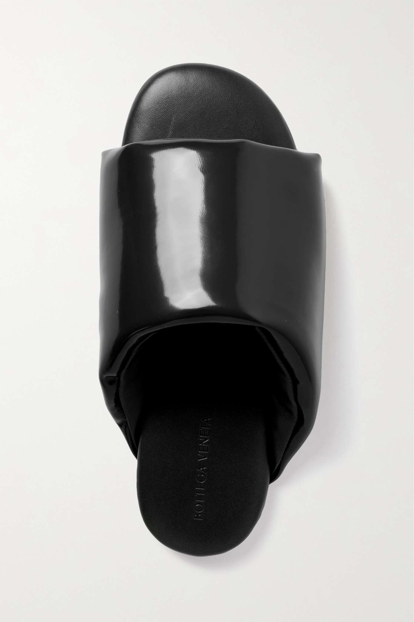 Bottega Veneta o1y0725 Leather Slippers in Black Size US 6 / IT 36 - 3 Thumbnail