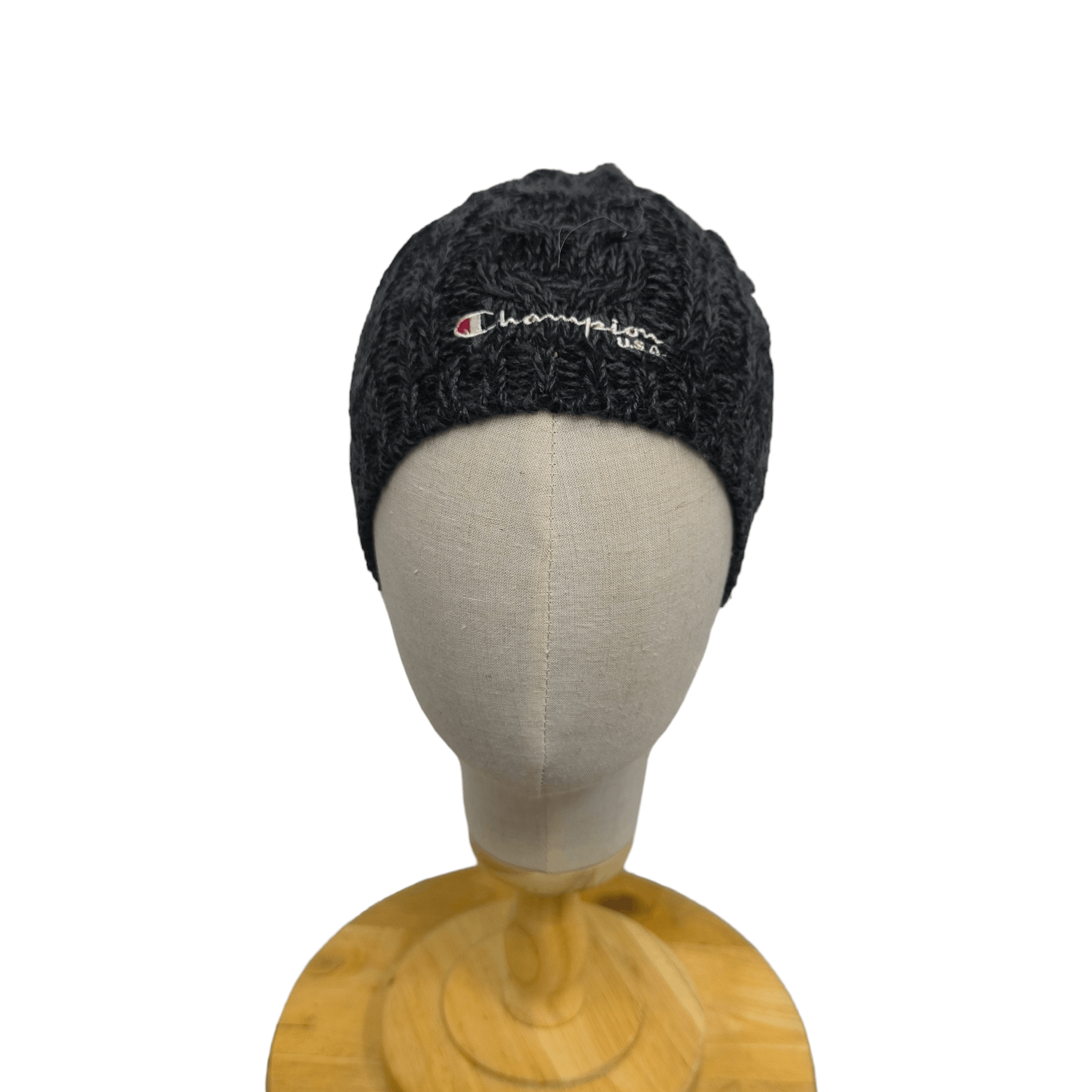 Champion ✨Vintage champion spellout pull on beanie hat Size ONE SIZE - 1 Thumbnail
