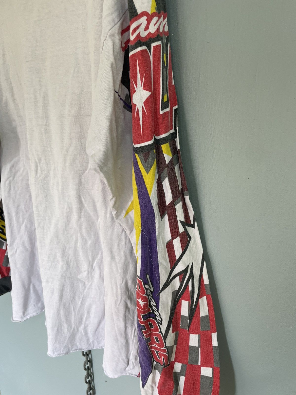 Vintage Vintage Team Polaris Racing motocross jersey Size US XL / EU 56 / 4 - 5 Thumbnail