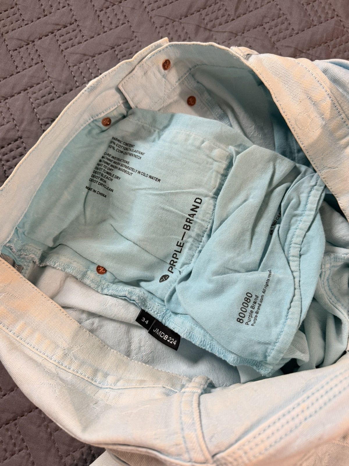 Purple Brand Purple Brand Jeans Size US 34 / EU 50 - 8 Thumbnail