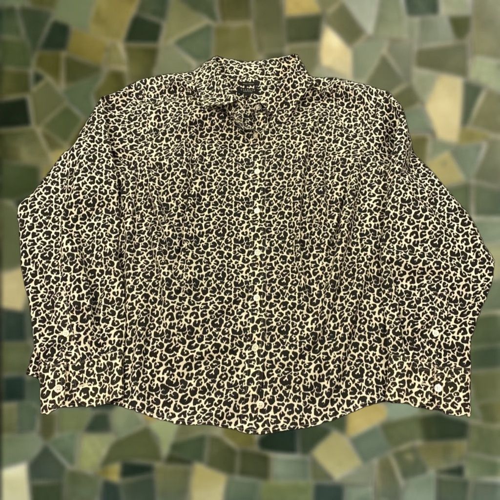 Talbots Talbots Shirt Womens Petite 18W Leopard Print Multicolor Wrinkle Resistant Button-Up Long Sleeve Collared Size XXL / US 16-18 / IT 52-54 - 1 Thumbnail