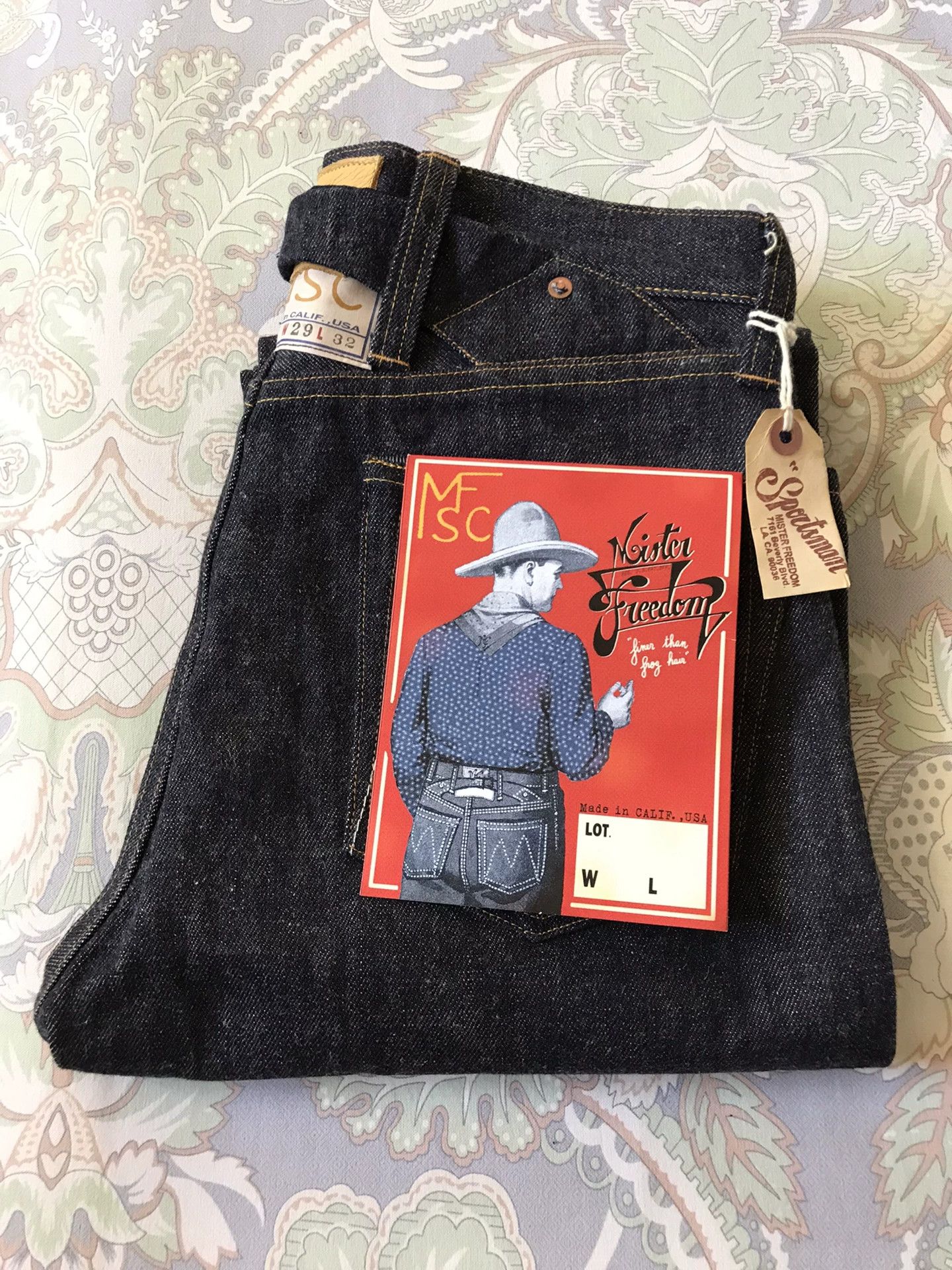 Mister Freedom Mister Freedom Parisian Button Raw Jeans Size US 29 - 1 Thumbnail