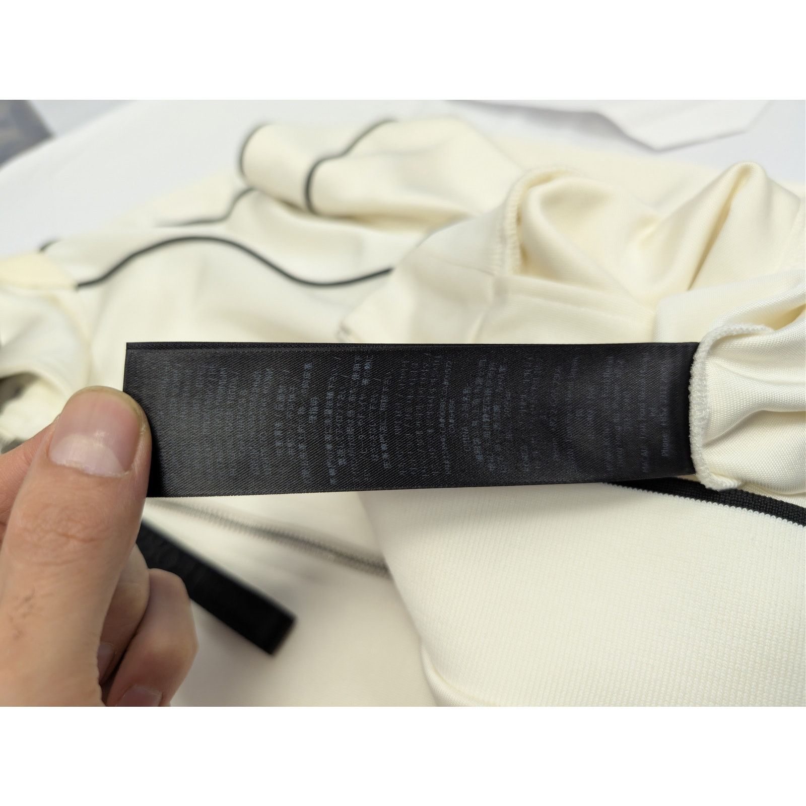 Tom Ford o1rshd1 Piping Detail Sports Jacket in Ivory Size US M / EU 48-50 / 2 - 21 Thumbnail