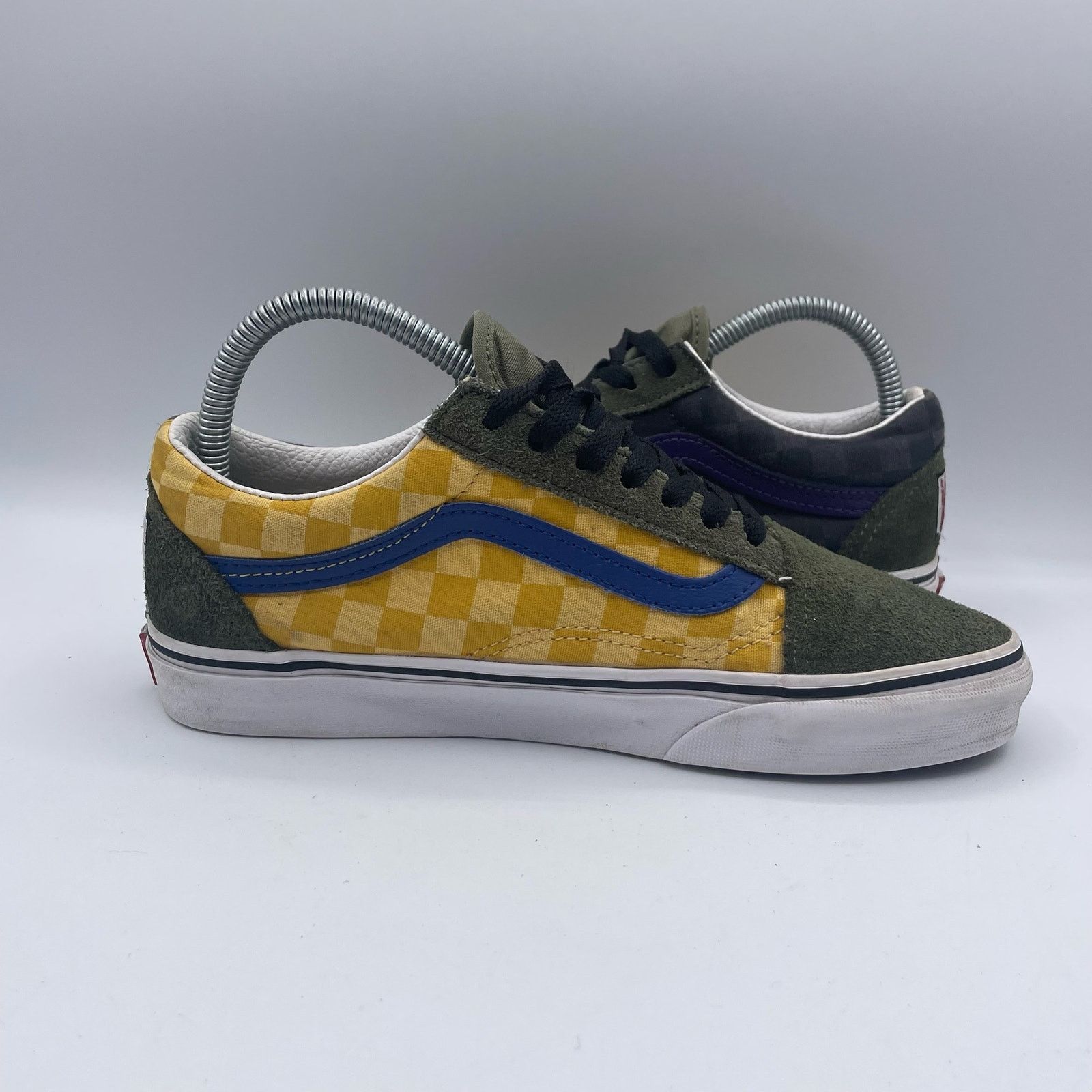 Vans VANS OTW Old Skool Shoes Rally Mix Green Yellow Check 6 7.5 Size US 6 / EU 39 - 5 Thumbnail