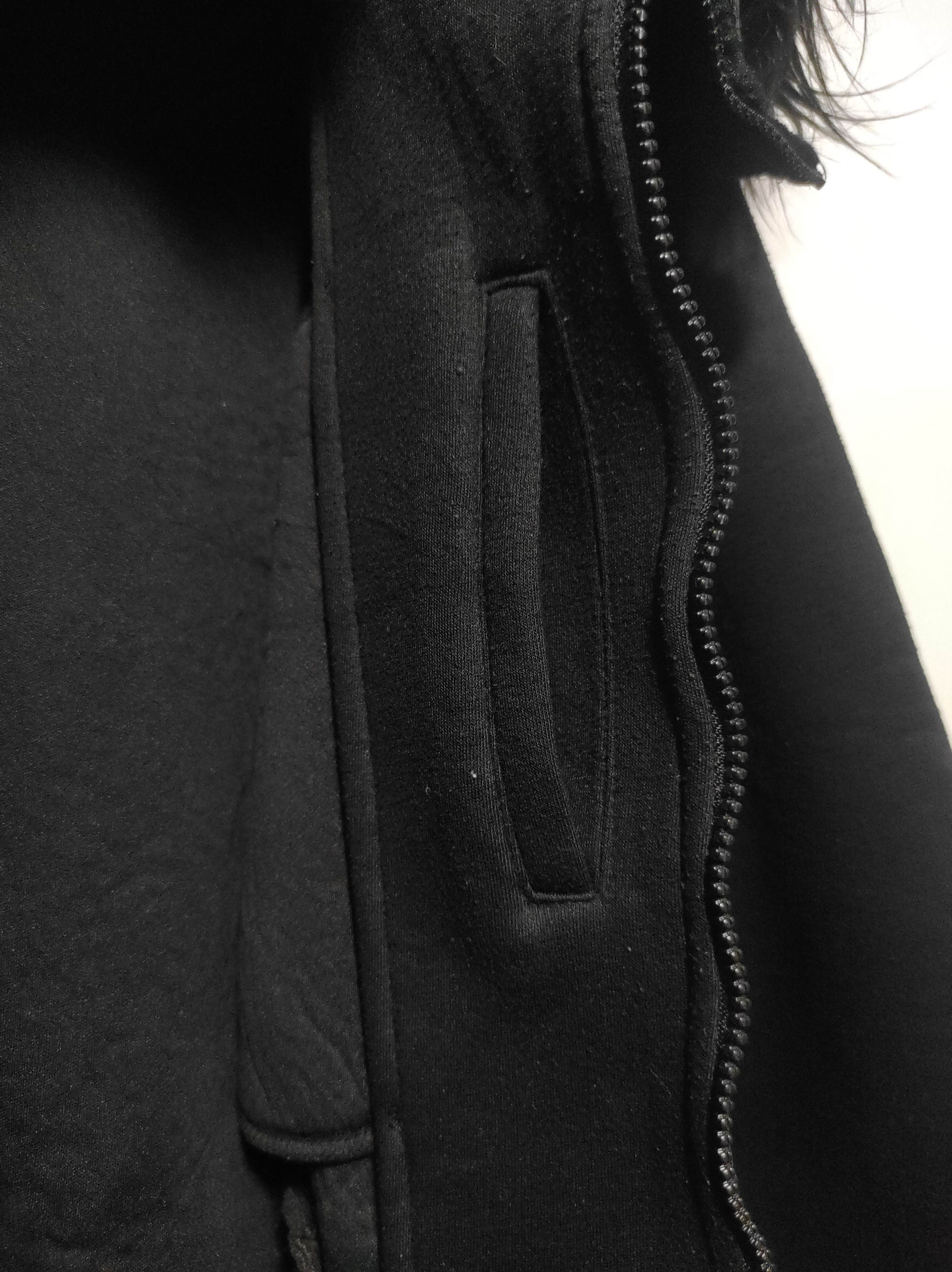 Japanese Brand Ugiz Black Long Zipper Fur Hoodie Size US L / EU 52-54 / 3 - 10 Thumbnail