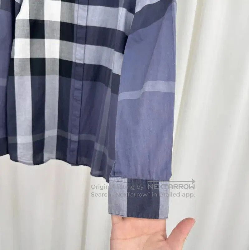 Burberry Burberry Logo Check Long Sleeve Shirt for Men. Size US S / EU 44-46 / 1 - 4 Thumbnail