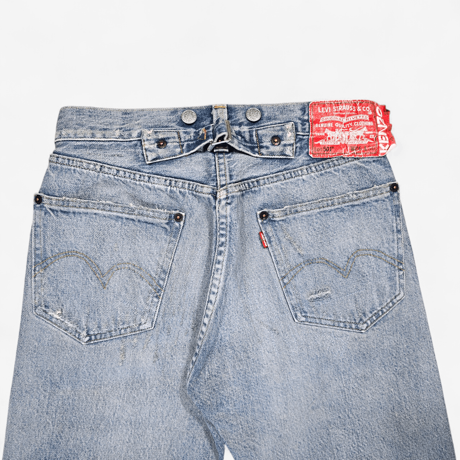 Kenzo × Levi's Levi's x Kenzo 1933 501 Selvedge Big E Made in Japan Size US 26 / EU 42 - 8 Thumbnail