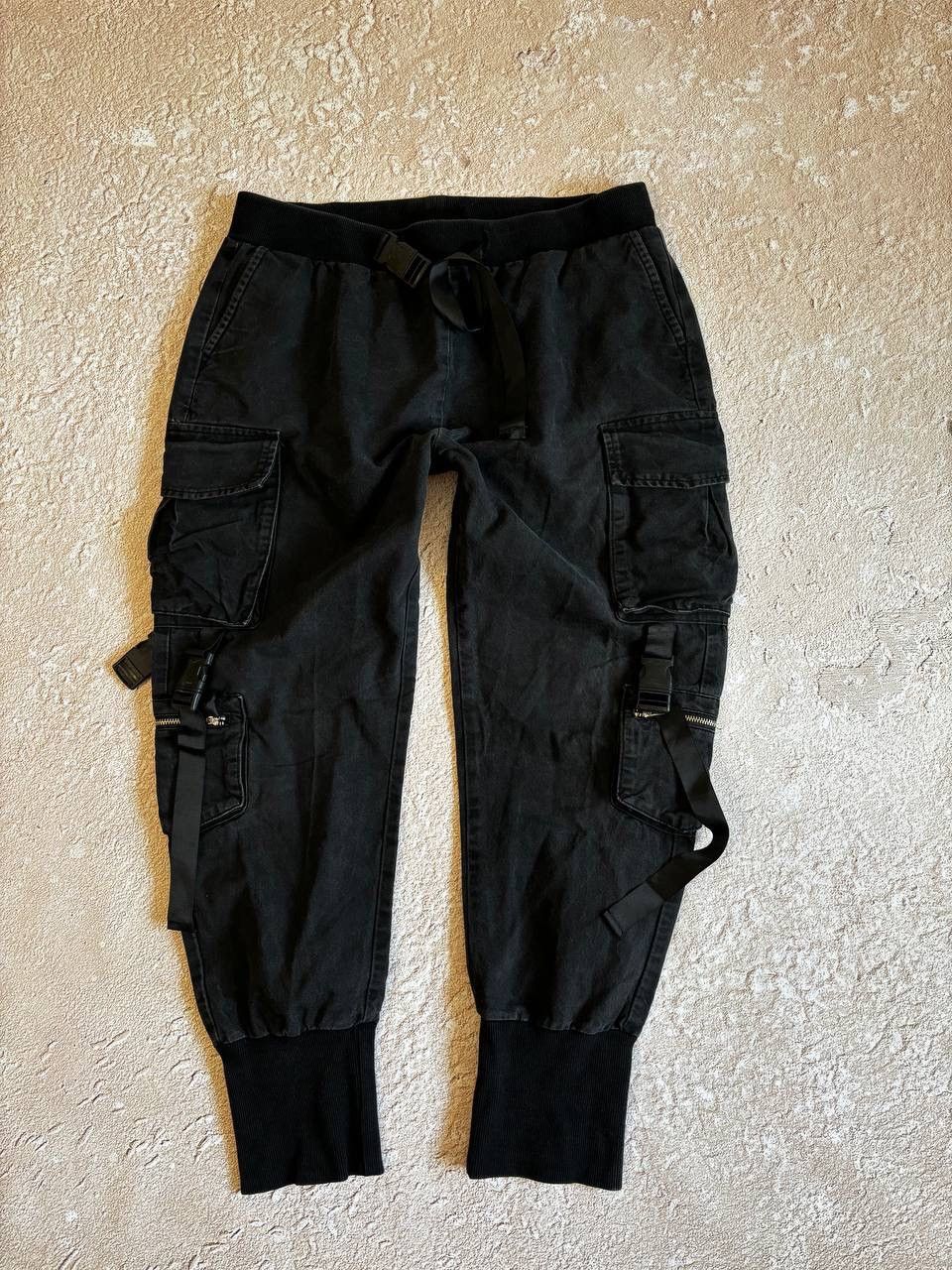 Japanese Brand Cargo Dirty pants Faded Crash denim thrashed y2k distressed Size US 32 / EU 48 - 1 Thumbnail