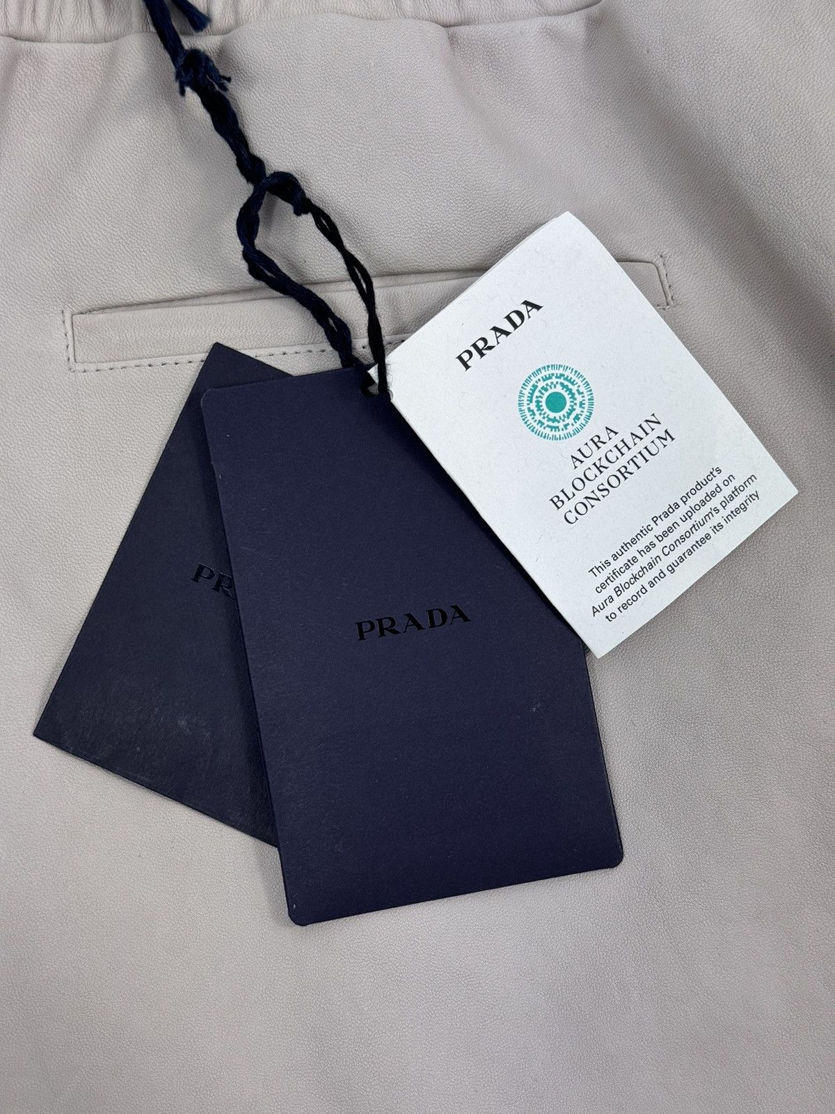 Prada PRADA LEATHER SHORTS Size US 34 / EU 50 - 16 Thumbnail