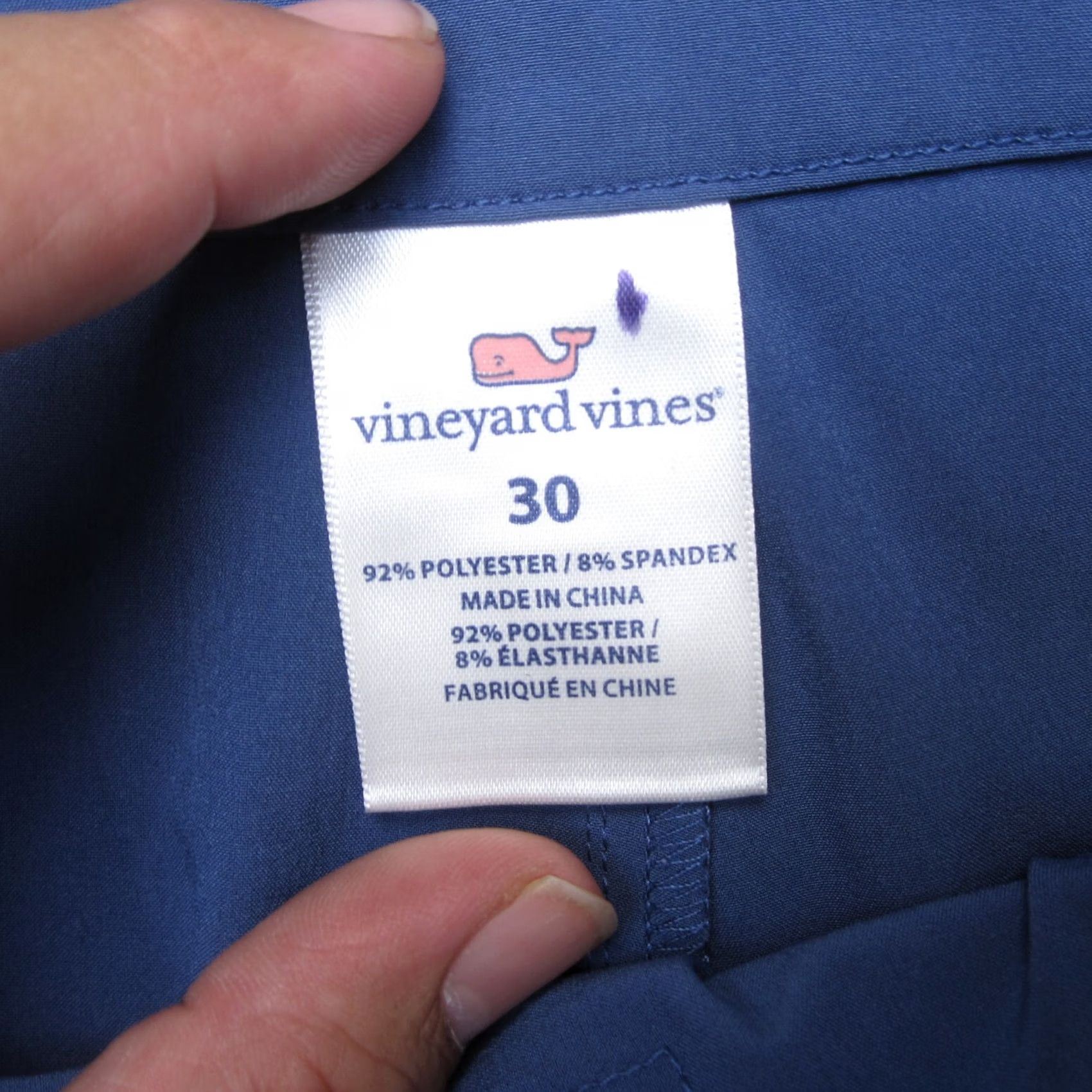 Vineyard Vines Vineyard Vines Swim Trunks Men L Blue Performance Board Short 90s Size US 33 - 4 Thumbnail