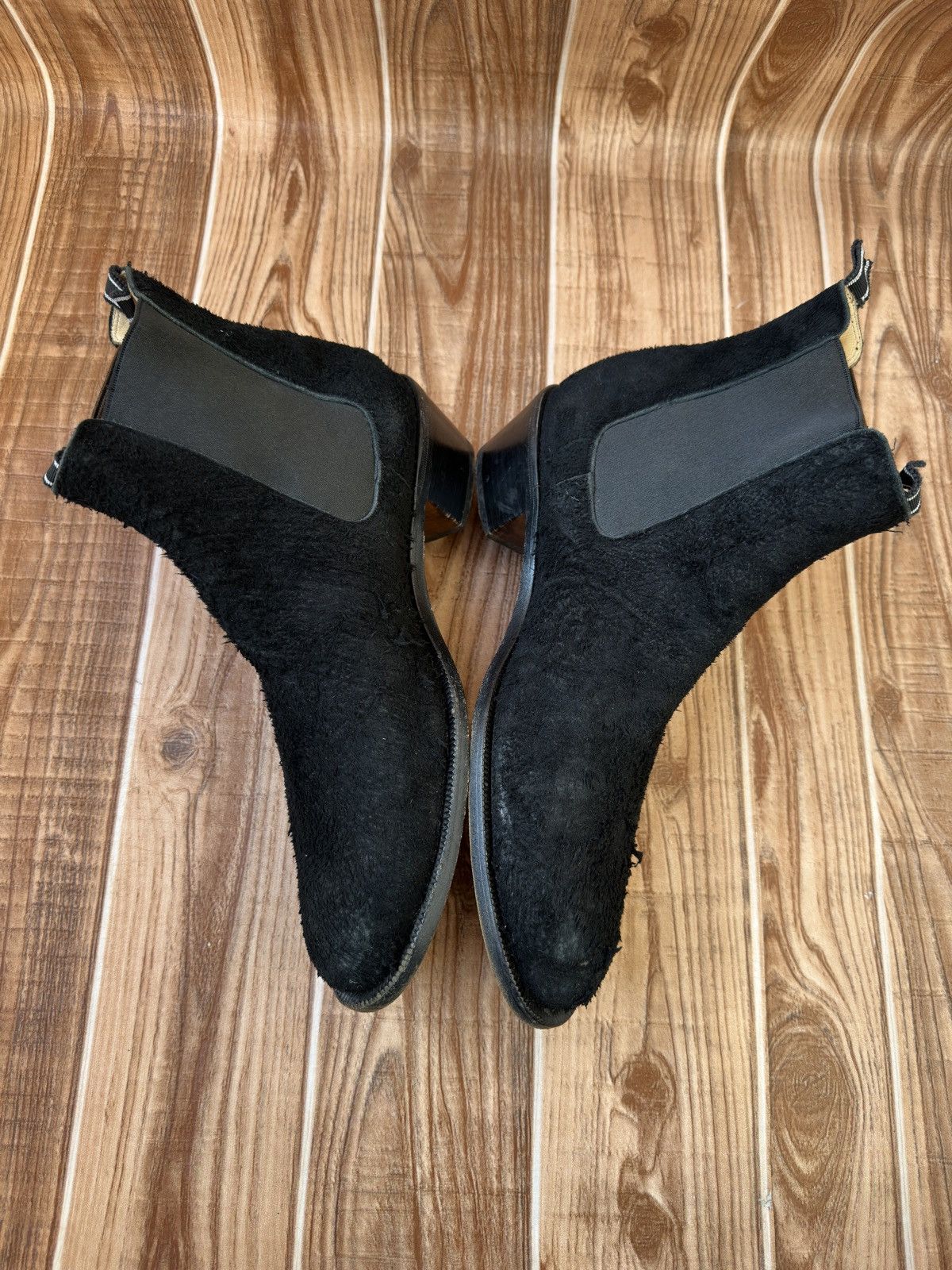 Helmut Lang Helmut Lang 2000’s Cuban Heel Boots in Roughed out Suede Size US 8.5 / EU 41-42 - 7 Thumbnail