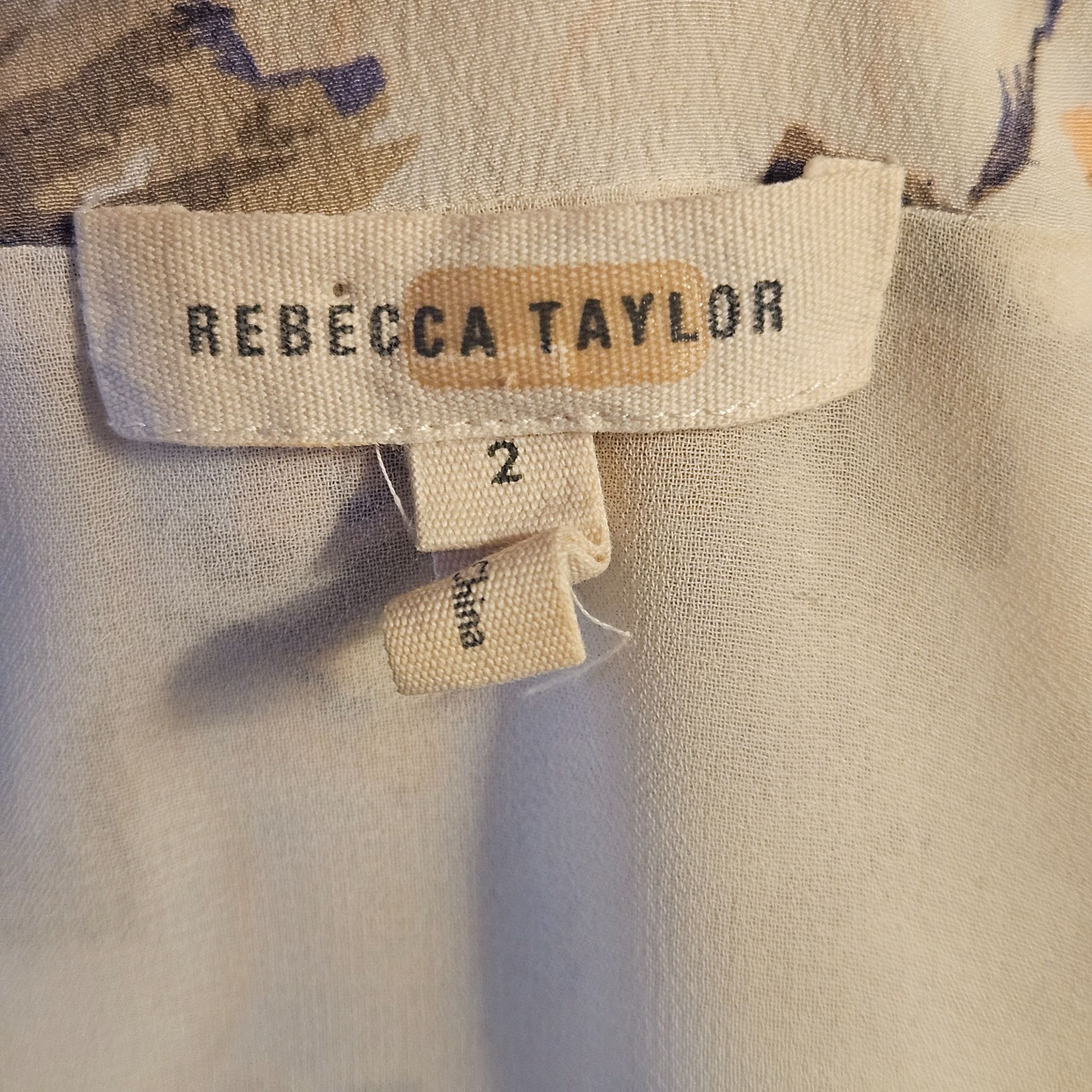 Rebecca Taylor Rebecca Taylor Silk Women's Mini Dress 2 Romantic Cottageco Size XS / US 0-2 / IT 36-38 - 4 Thumbnail