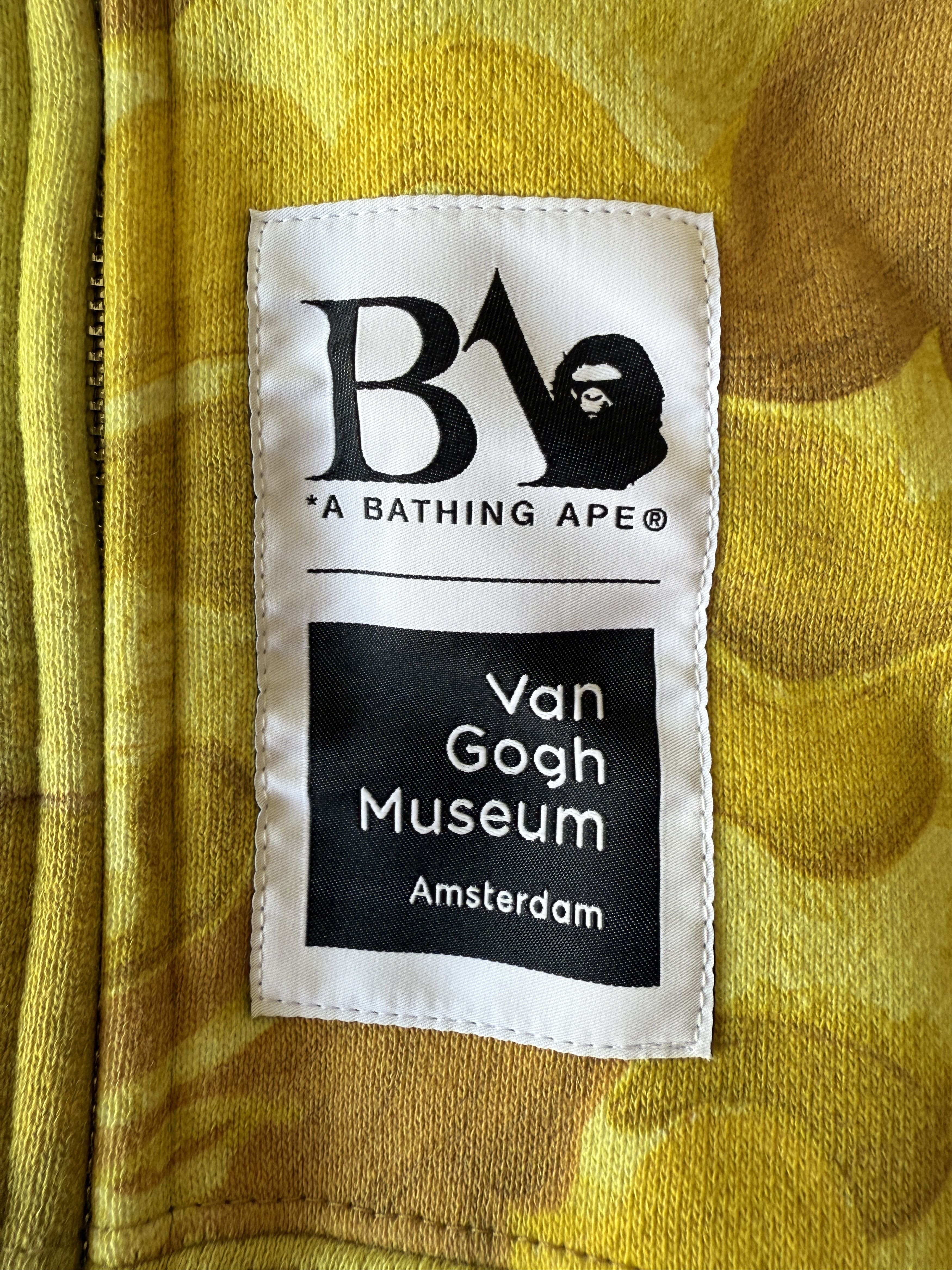 Bape BAPE X VAN GOGH MUSEUM SHARK FULL ZIP HOODIE Size US L / EU 52-54 / 3 - 12 Thumbnail